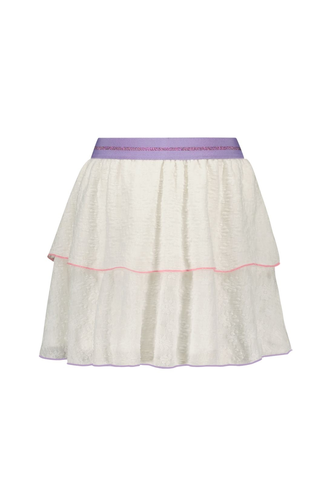 B.Nosy Zomer rok meisjes Ecru beige - 2-laags - Rany B.Nosy Zomer rok meisjes Ecru beige - 2-laags - Rany