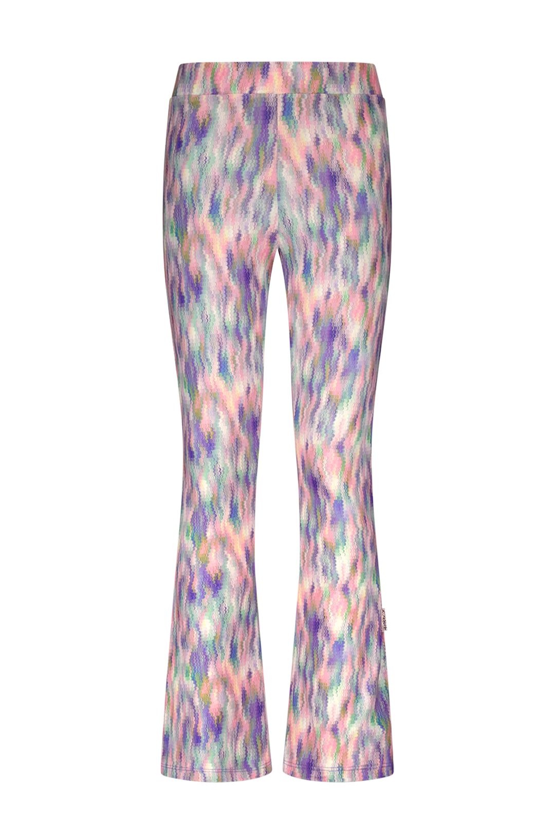 B.Nosy Zomer flair broek meisjes AOP multi - Phoebe B.Nosy Zomer flair broek meisjes AOP multi - Phoebe