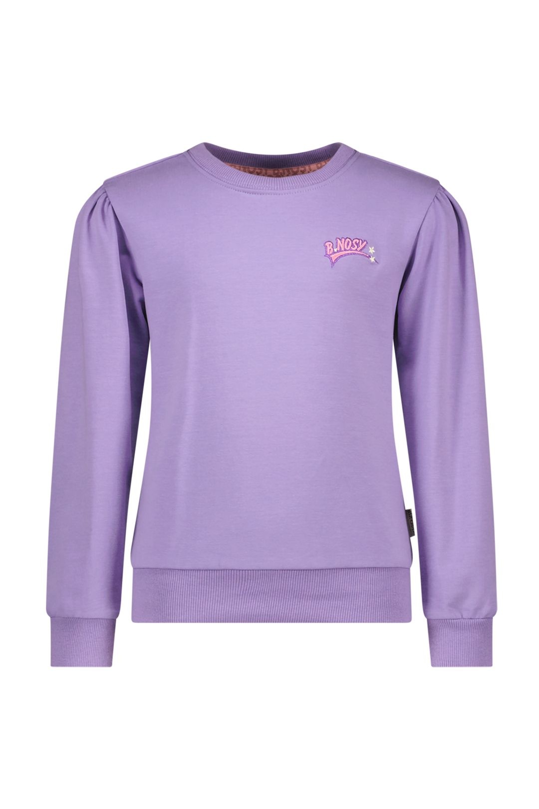 B.Nosy Zomer sweater meisjes Licht paars - Saly B.Nosy Zomer sweater meisjes Licht paars - Saly