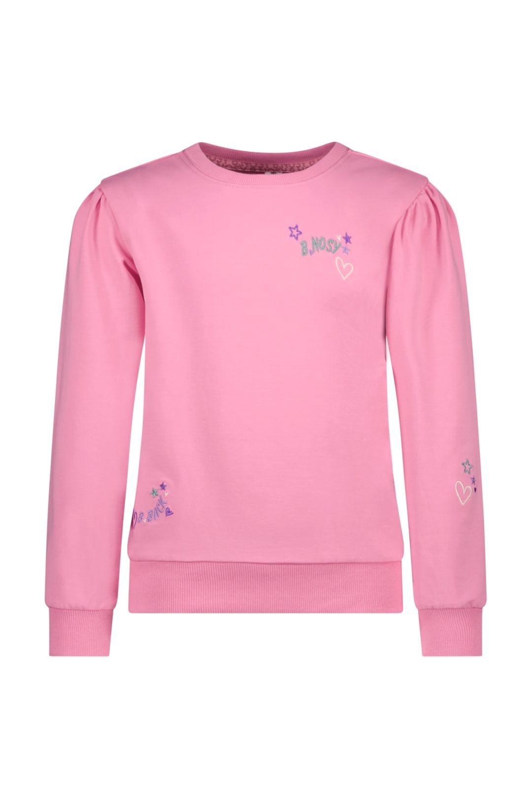 B.Nosy Zomer sweater meisjes Roze - Saly B.Nosy Zomer sweater meisjes Roze - Saly