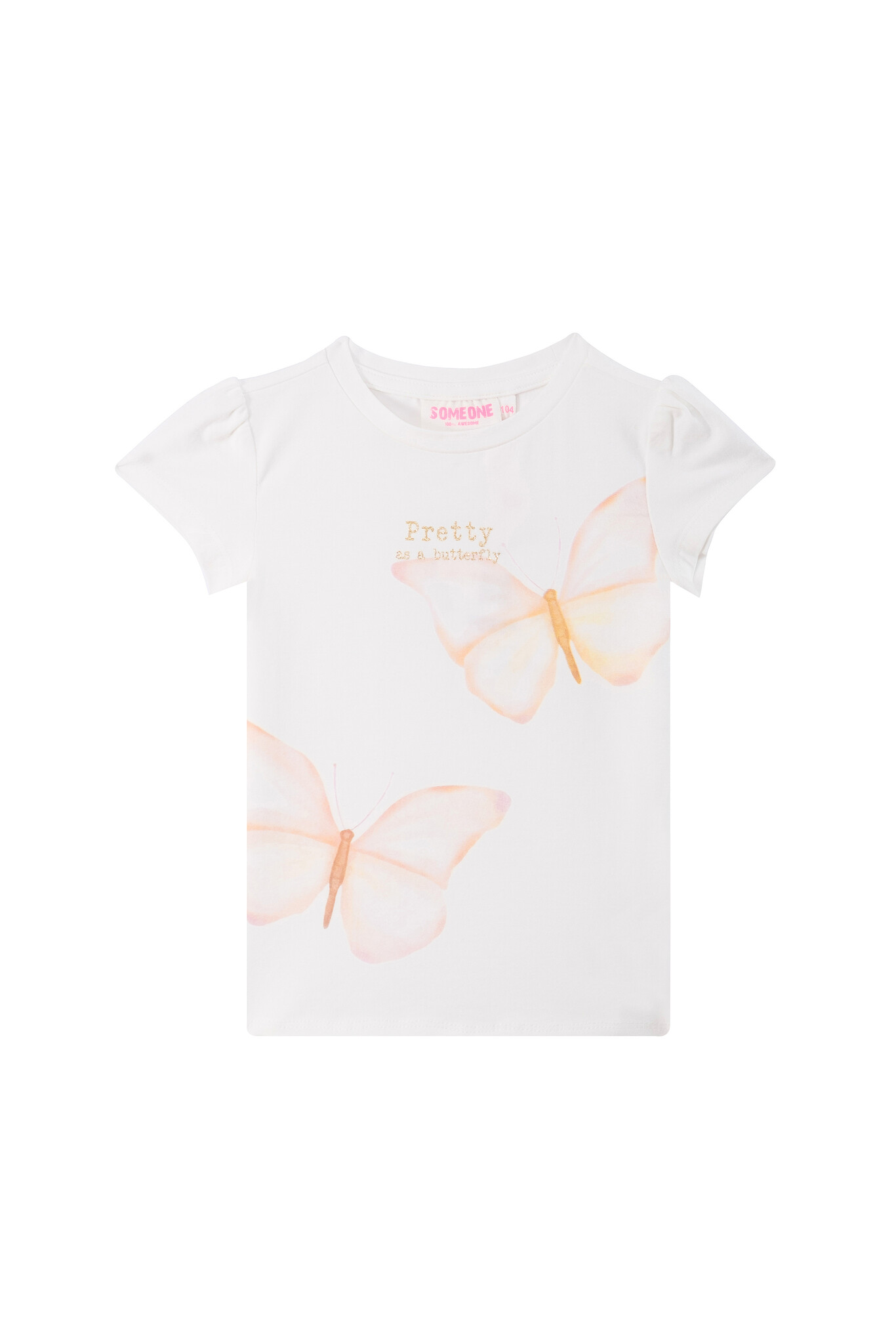 Someone Zomer t-shirt meisjes - ecru - amina Someone Zomer t-shirt meisjes - ecru - amina