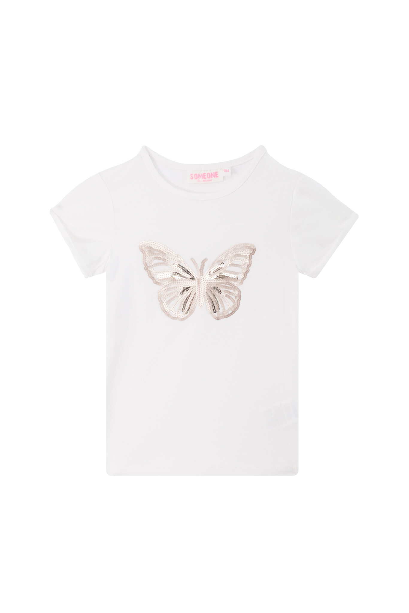 Someone Zomer t-shirt meisjes - goud - amina Someone Zomer t-shirt meisjes - goud - amina