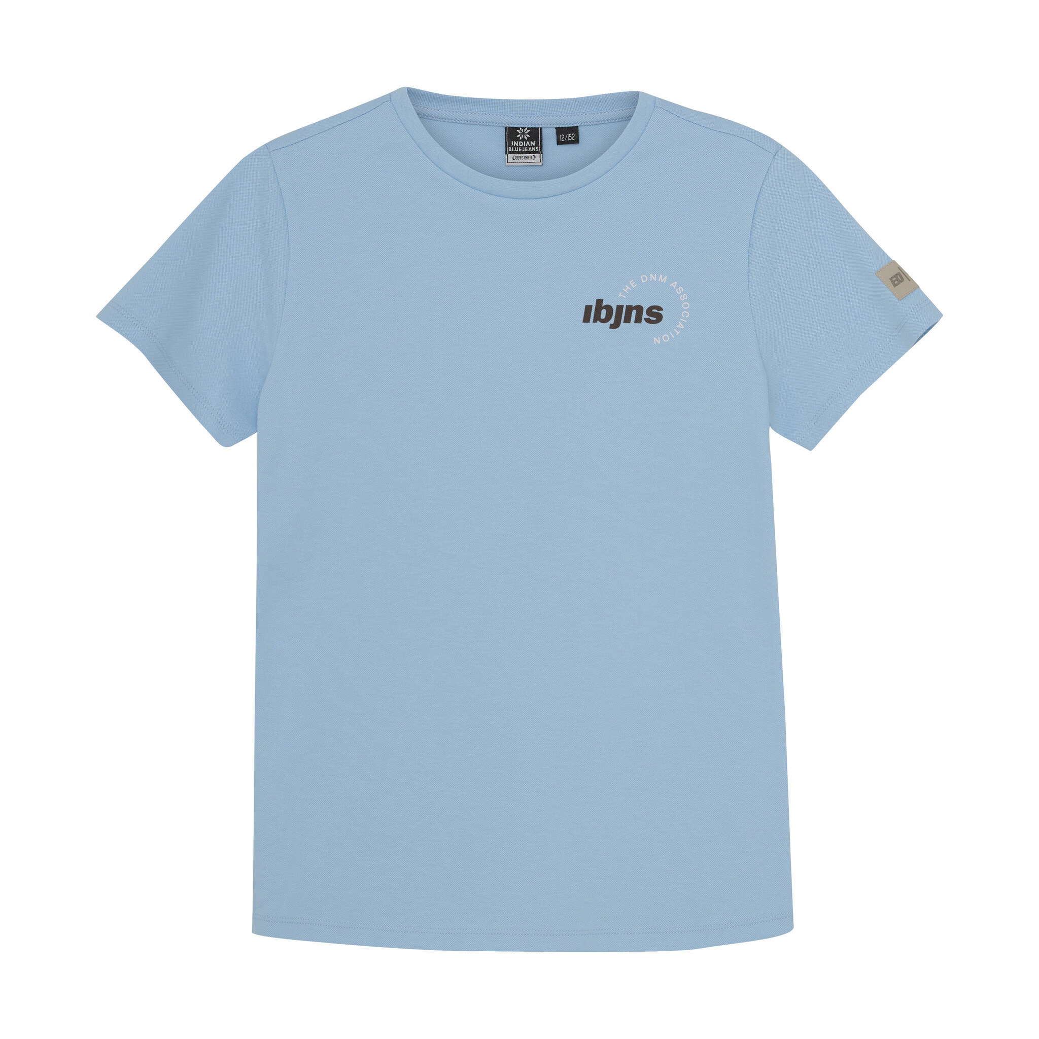 Indian Blue Jeans Zomer T-shirt S/S jongens - blauw - pique Indian Blue Jeans Zomer T-shirt S/S jongens - blauw - pique
