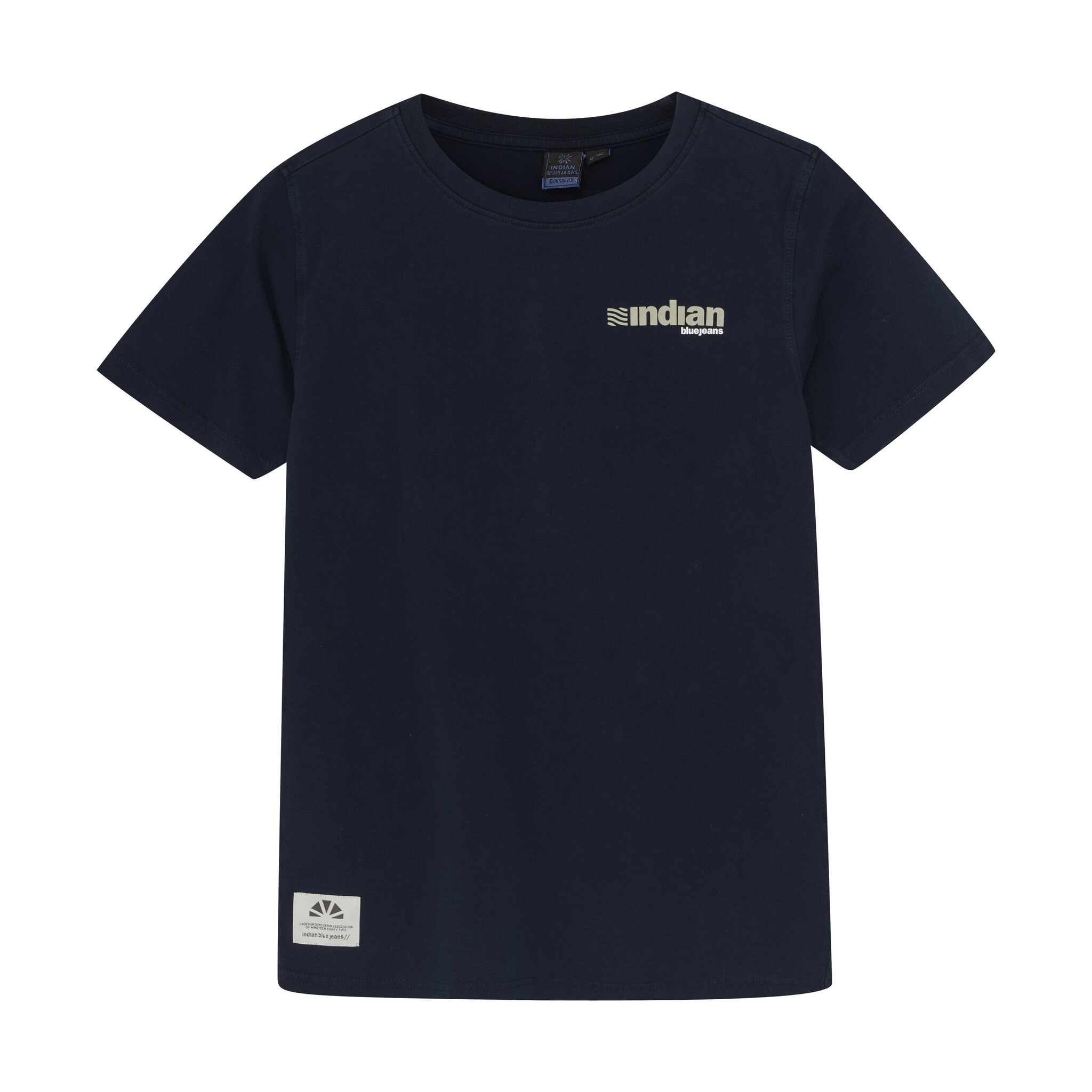 Indian Blue Jeans Zomer T-shirt S/S jongens - navy blauw Indian Blue Jeans Zomer T-shirt S/S jongens - navy blauw