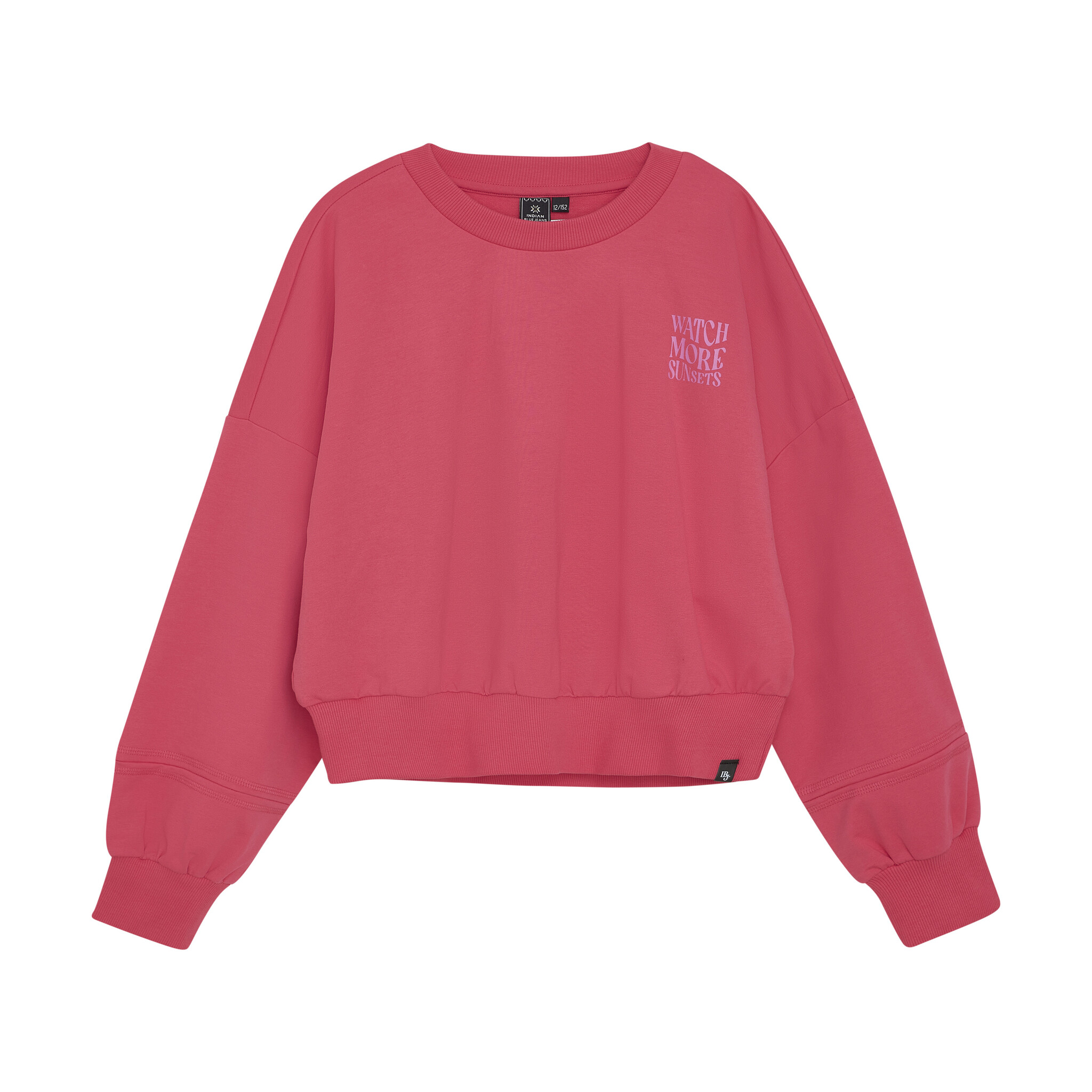 Indian Blue Jeans Zomer sweater meisjes - roze - loose fit - print Indian Blue Jeans Zomer sweater meisjes - roze - loose fit - print