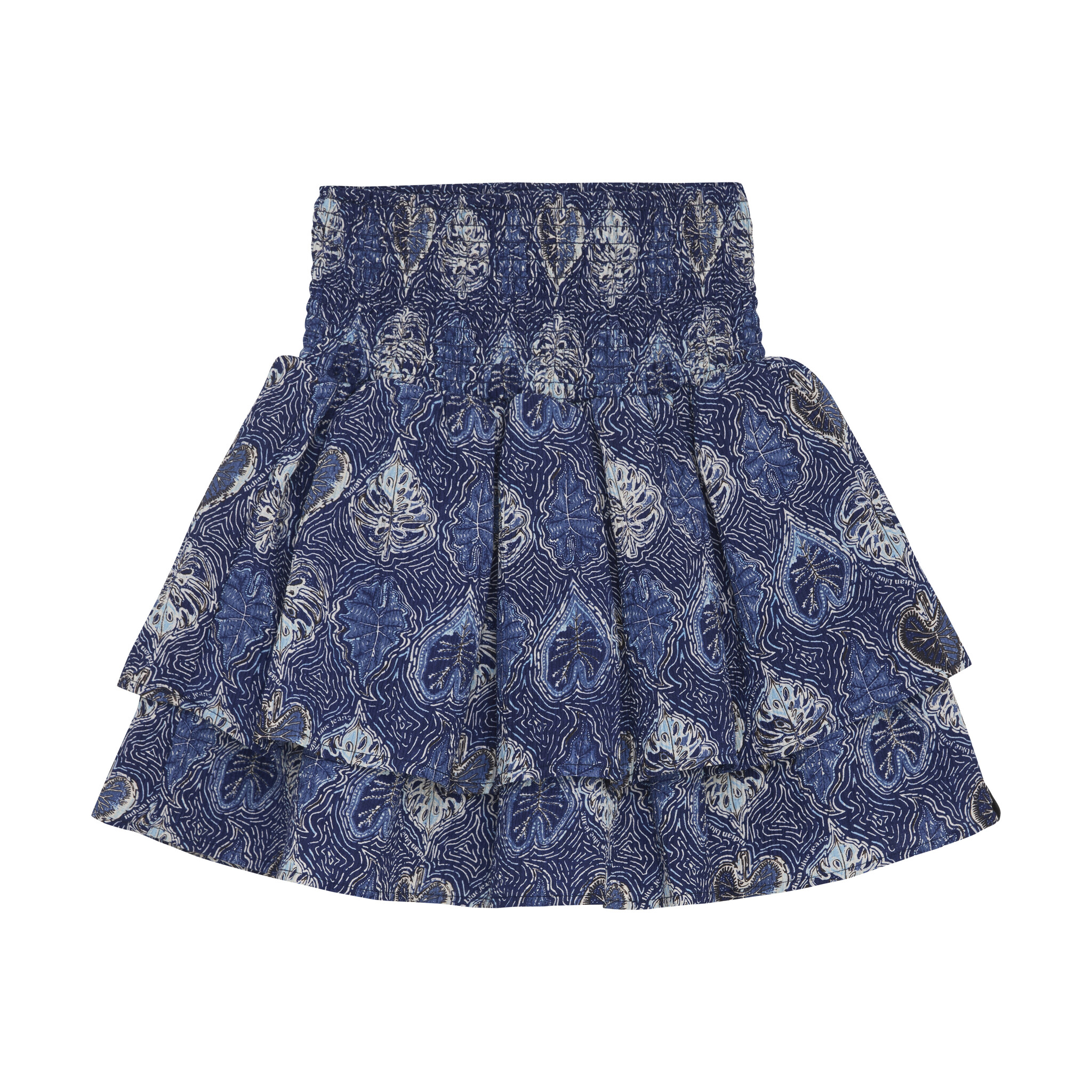 Indian Blue Jeans Zomer rok meisjes - navy blauw - ruffel Indian Blue Jeans Zomer rok meisjes - navy blauw - ruffel