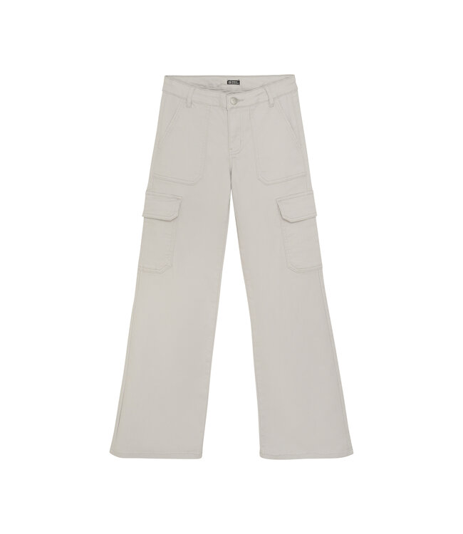 Indian Blue Jeans Zomer jeans broek meisjes - grijs - cargo - wide fit