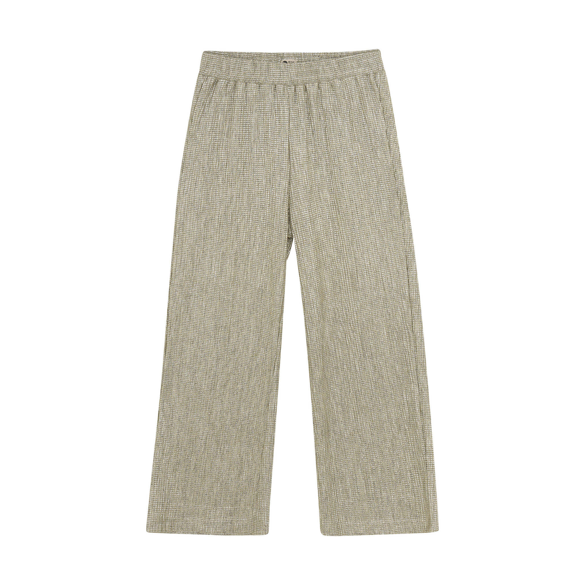 Daily7 Zomer broek meisjes - zand - metallic - wide fit Daily7 Zomer broek meisjes - zand - metallic - wide fit