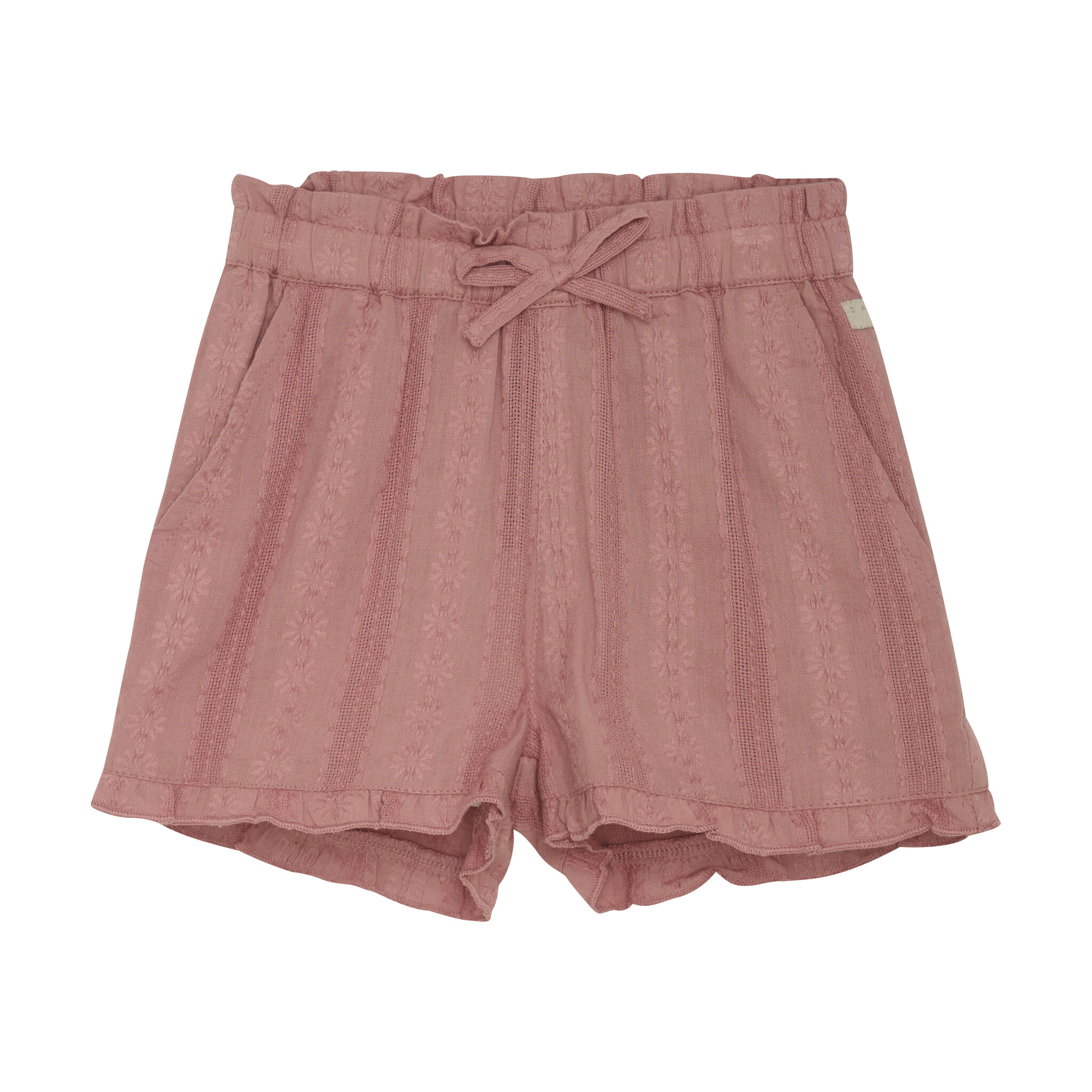 Daily7 Zomer short meisjes - roze - paperbag Daily7 Zomer short meisjes - roze - paperbag