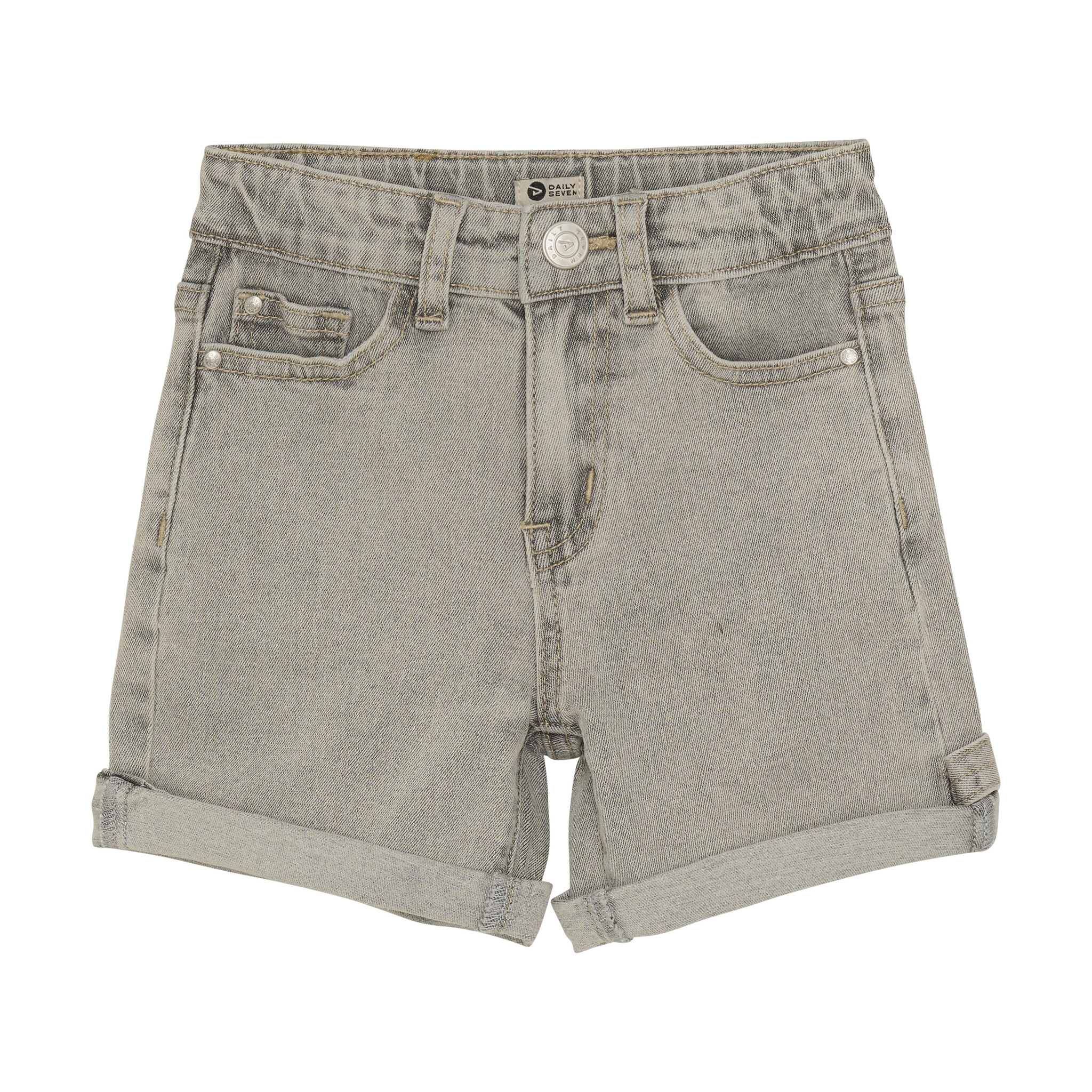 Daily7 Zomer short jongens - grijs - denim Daily7 Zomer short jongens - grijs - denim