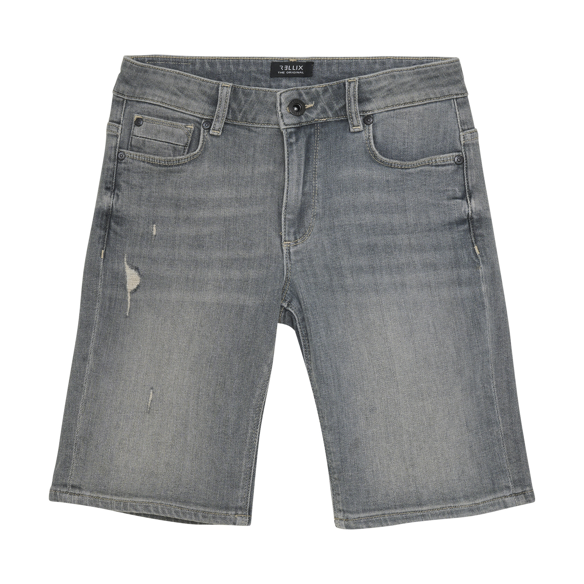 Rellix Zomer jeans short jongens - grijs Rellix Zomer jeans short jongens - grijs