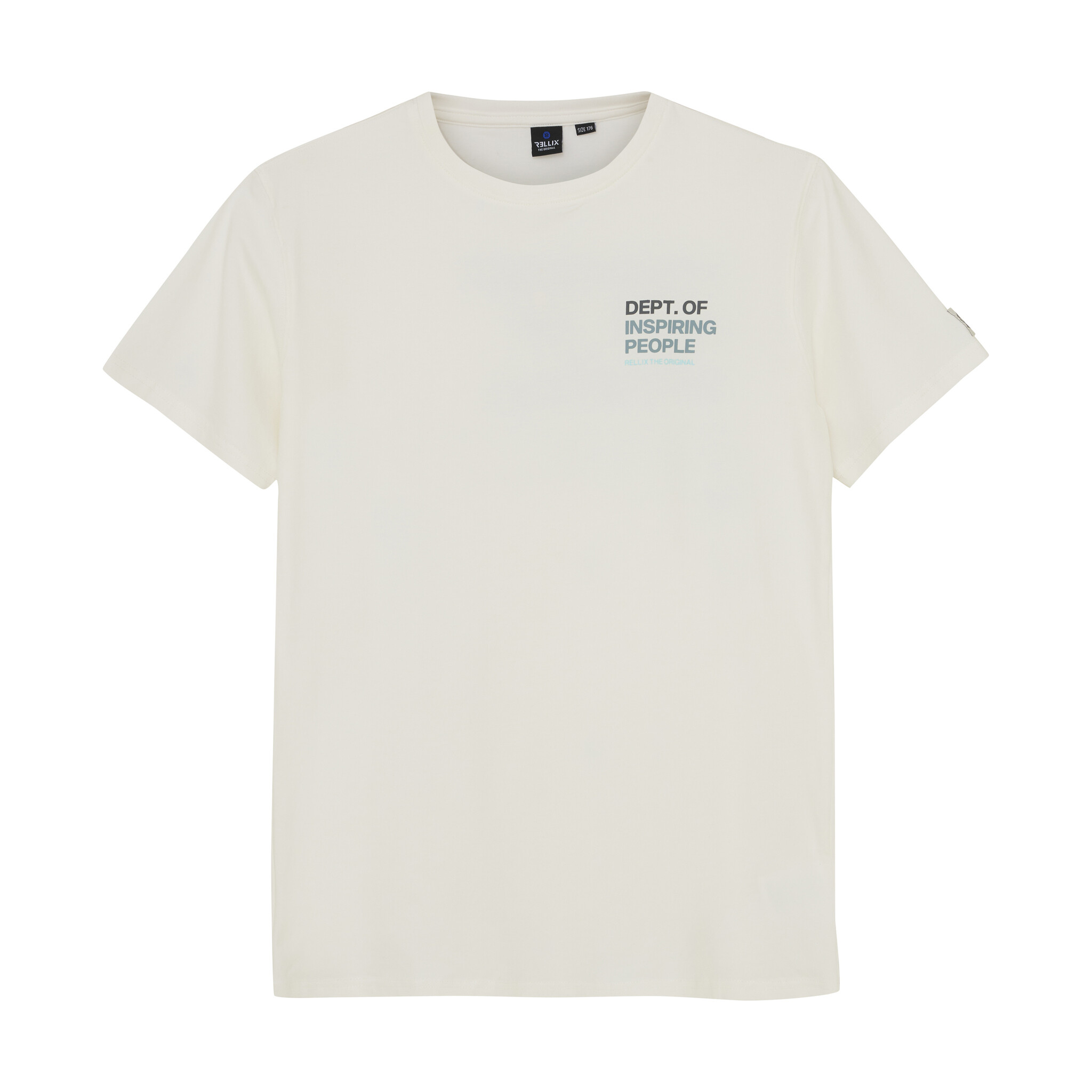 Rellix Zomer T-shirt S/S jongens - wit - print Rellix Zomer T-shirt S/S jongens - wit - print