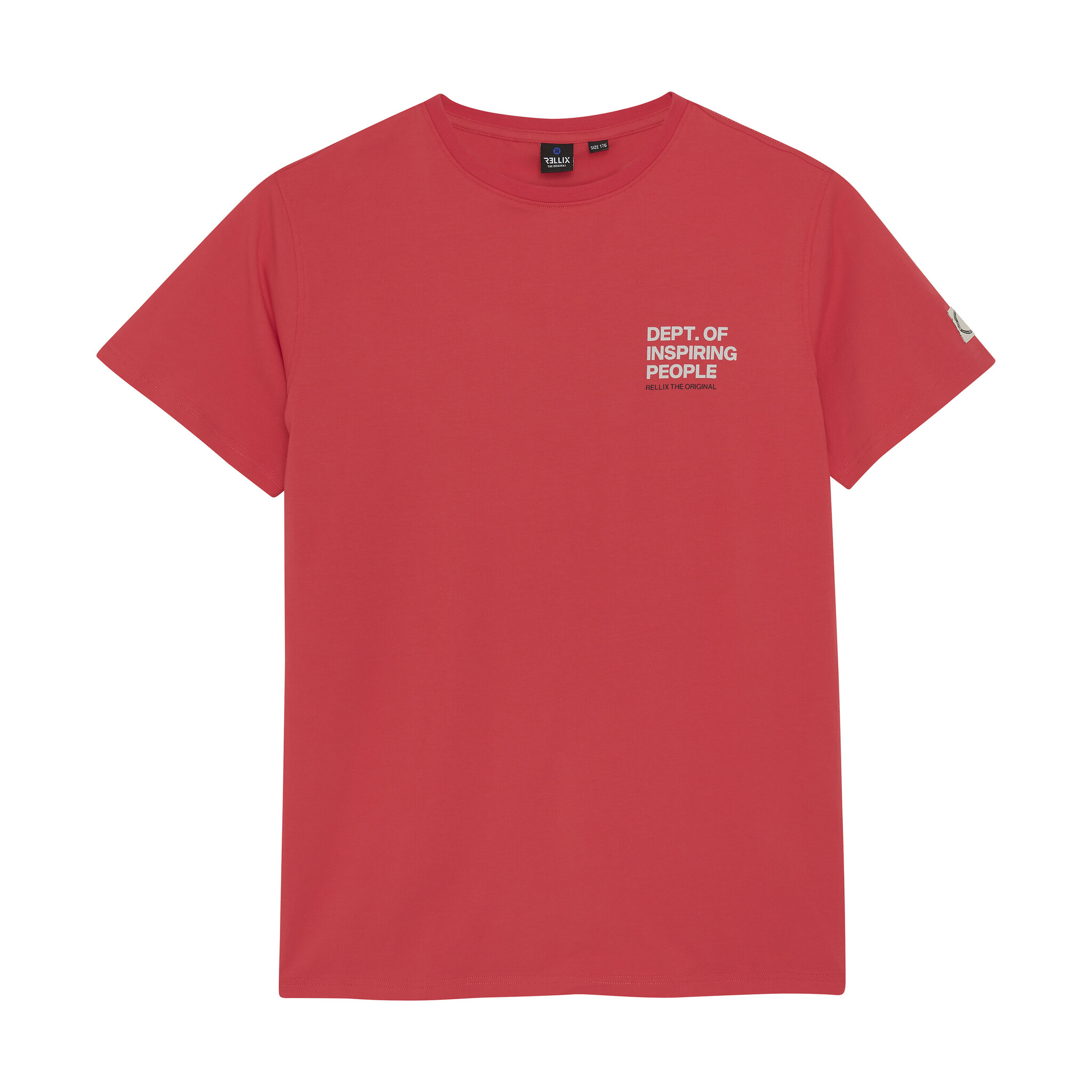 Rellix Zomer T-shirt S/S jongens - rood - print Rellix Zomer T-shirt S/S jongens - rood - print