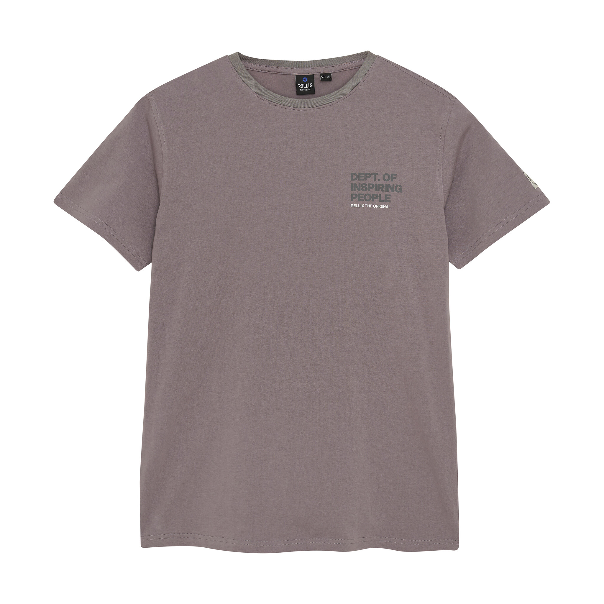 Rellix Zomer T-shirt S/S jongens - paars - print Rellix Zomer T-shirt S/S jongens - paars - print