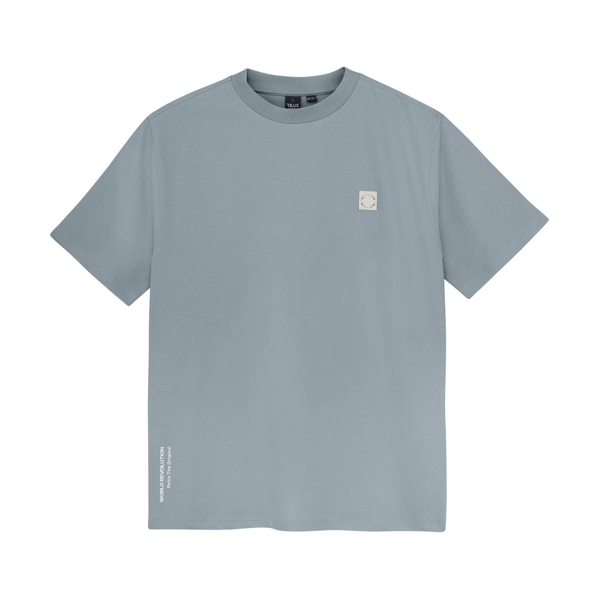 Rellix Zomer T-shirt S/S jongens - blauw - twill - oversized Rellix Zomer T-shirt S/S jongens - blauw - twill - oversized