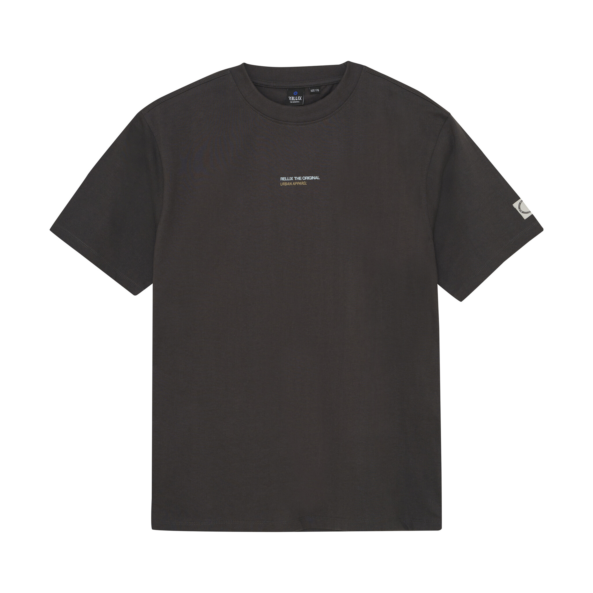 Rellix Zomer T-shirt S/S jongens - grijs - print Rellix Zomer T-shirt S/S jongens - grijs - print