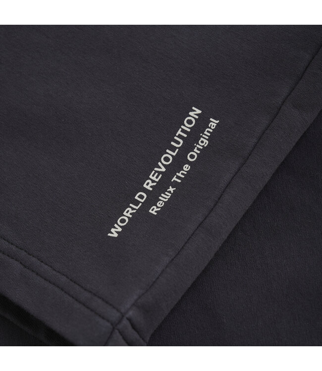 Rellix Zomer sweat short jongens - grijs - print