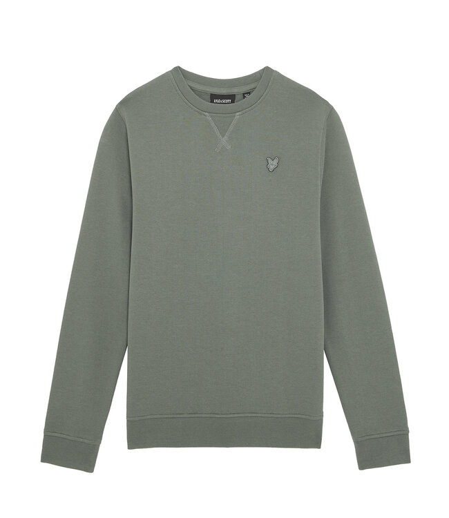Lyle & Scott winter sweater jongens - Mercurial groen - Tonal
