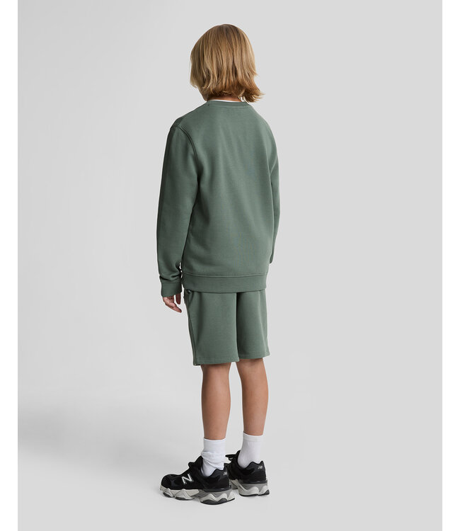 Lyle & Scott zomer sweat short jongens - Mercurial groen - Tonal