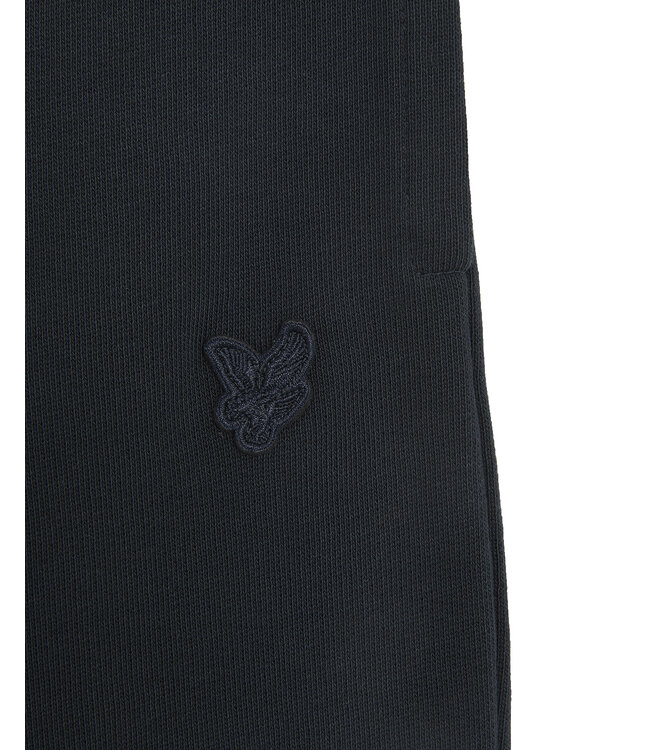 Lyle & Scott zomer sweat short jongens - Navy blauw - Tonal