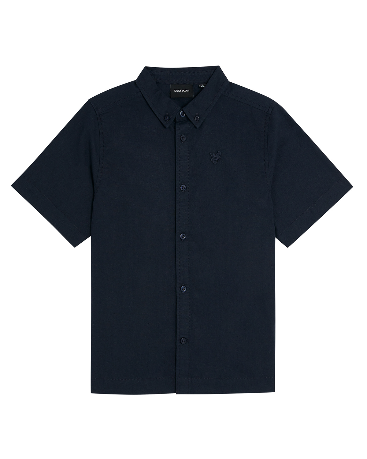 Lyle & Scott zomer blouse S/S jongens - Navy blauw Lyle & Scott zomer blouse S/S jongens - Navy blauw