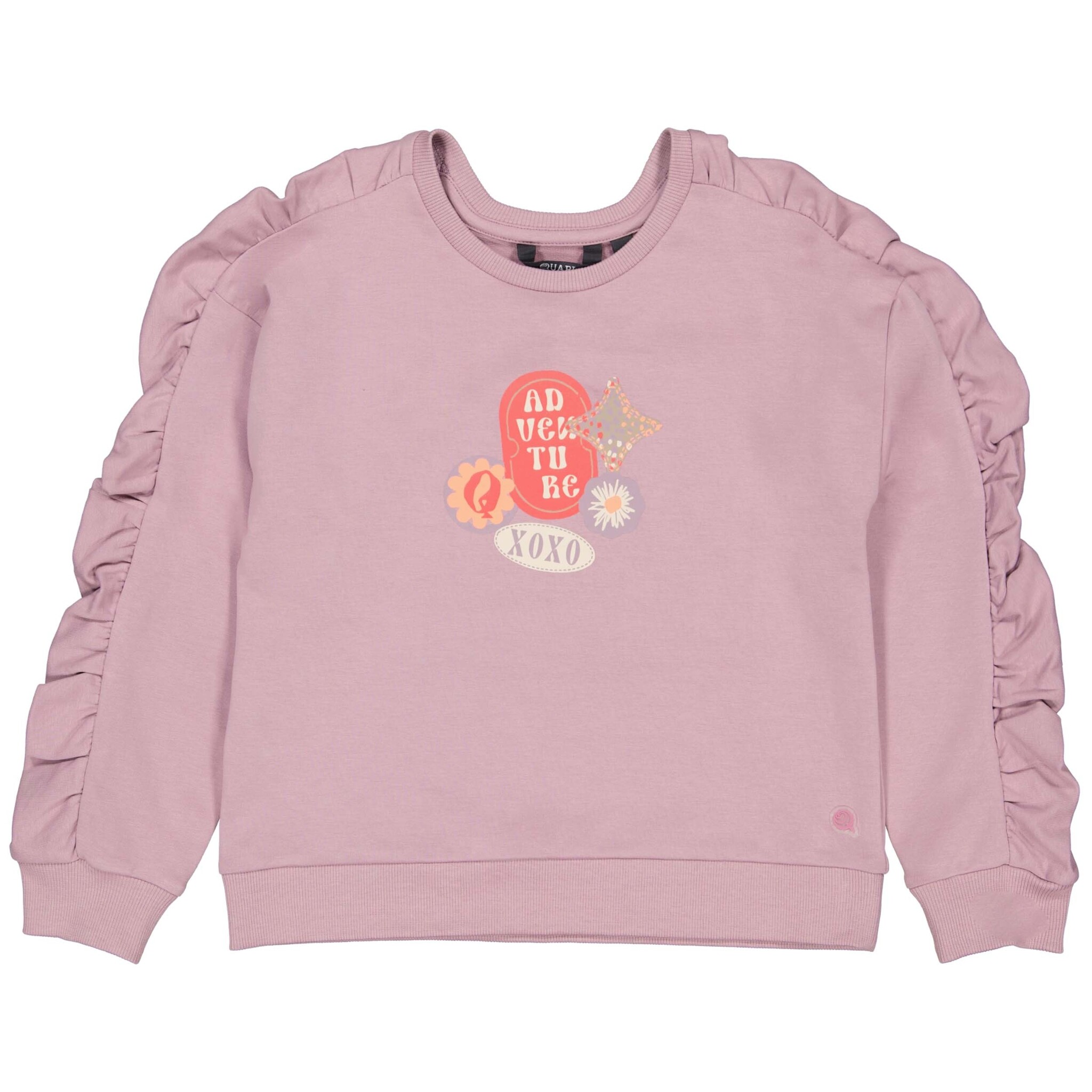 Quapi Zomer sweater meisjes - paars - Fleur Quapi Zomer sweater meisjes - paars - Fleur