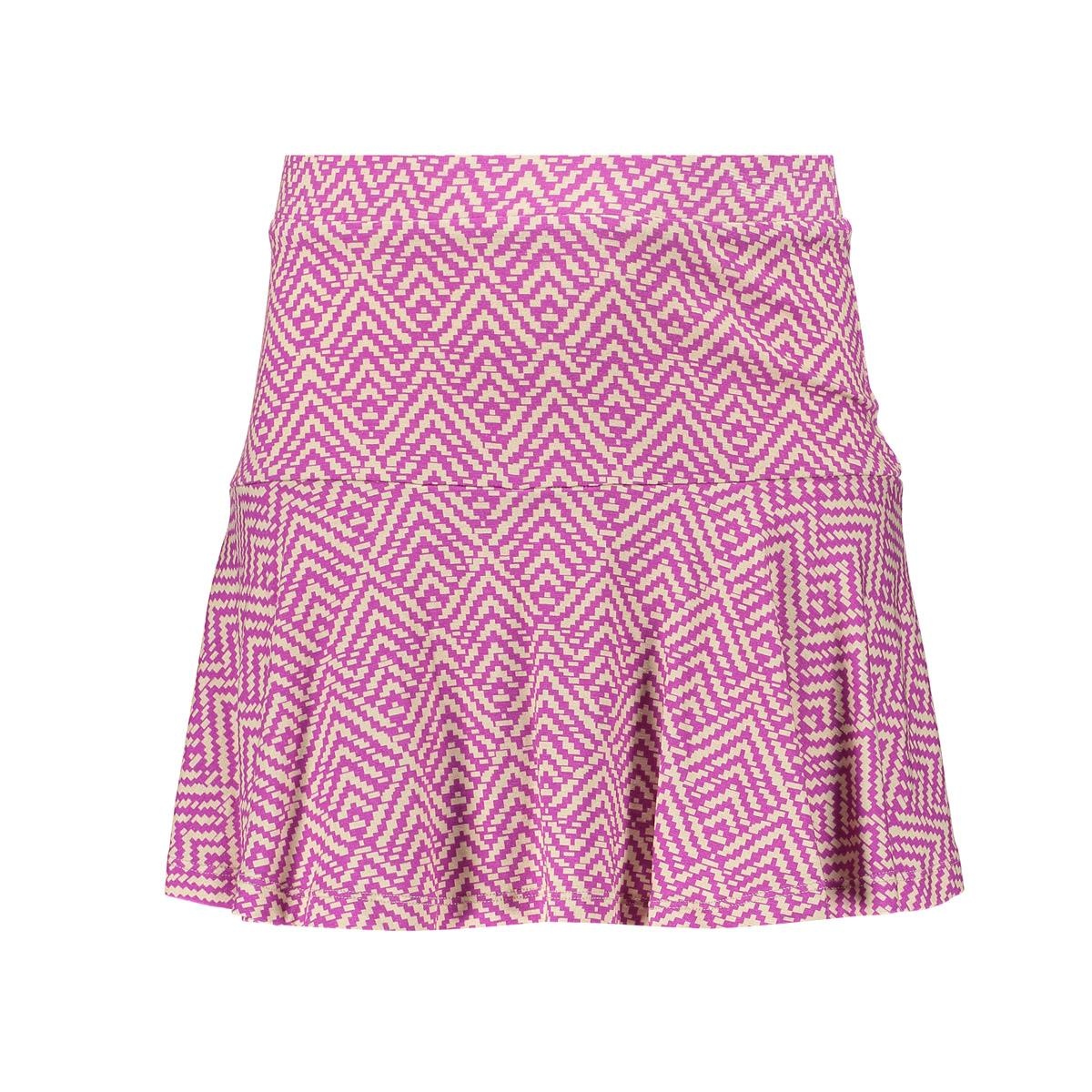 Geisha zomer skort meisjes - AOP - cassis / off white Geisha zomer skort meisjes - AOP - cassis / off white