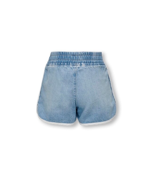 Kids ONLY zomer jeans short meisjes - licht blauw denim - Kogpierce