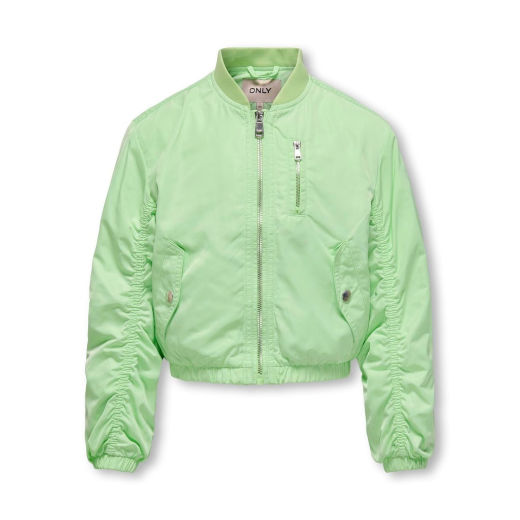Kids ONLY zomer bomber jas meisjes - groen - Kogminna Kids ONLY zomer bomber jas meisjes - groen - Kogminna