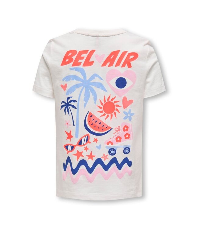 Kids ONLY zomer top meisjes - off wit - Koghappy
