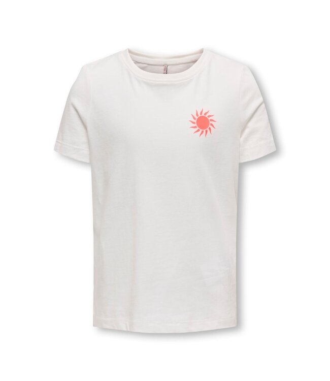 Kids ONLY zomer top meisjes - off wit - Koghappy