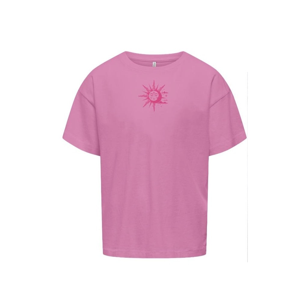 Kids ONLY zomer top S/S meisjes - box fit - fuchsia, roze paars - Kogruth Kids ONLY zomer top S/S meisjes - box fit - fuchsia, roze paars - Kogruth