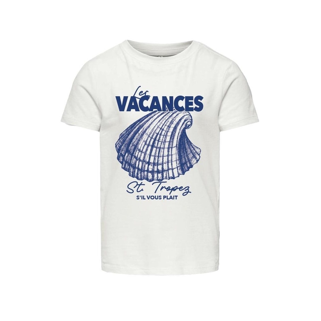 Kids ONLY zomer top S/S meisjes - wit - Koglotte-Azura Kids ONLY zomer top S/S meisjes - wit - Koglotte-Azura