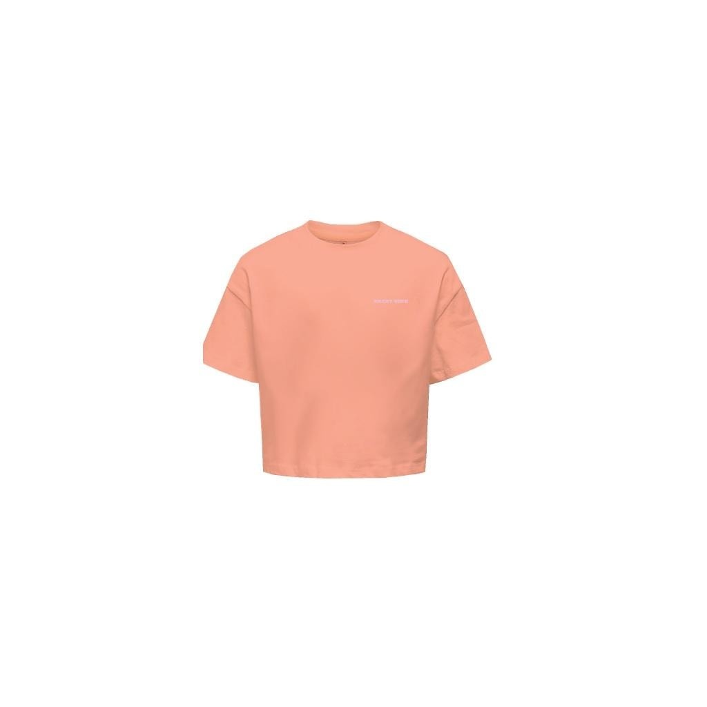 Kids ONLY zomer top S/S meisjes - loose fit - zalm roze - Kogvacay Kids ONLY zomer top S/S meisjes - loose fit - zalm roze - Kogvacay