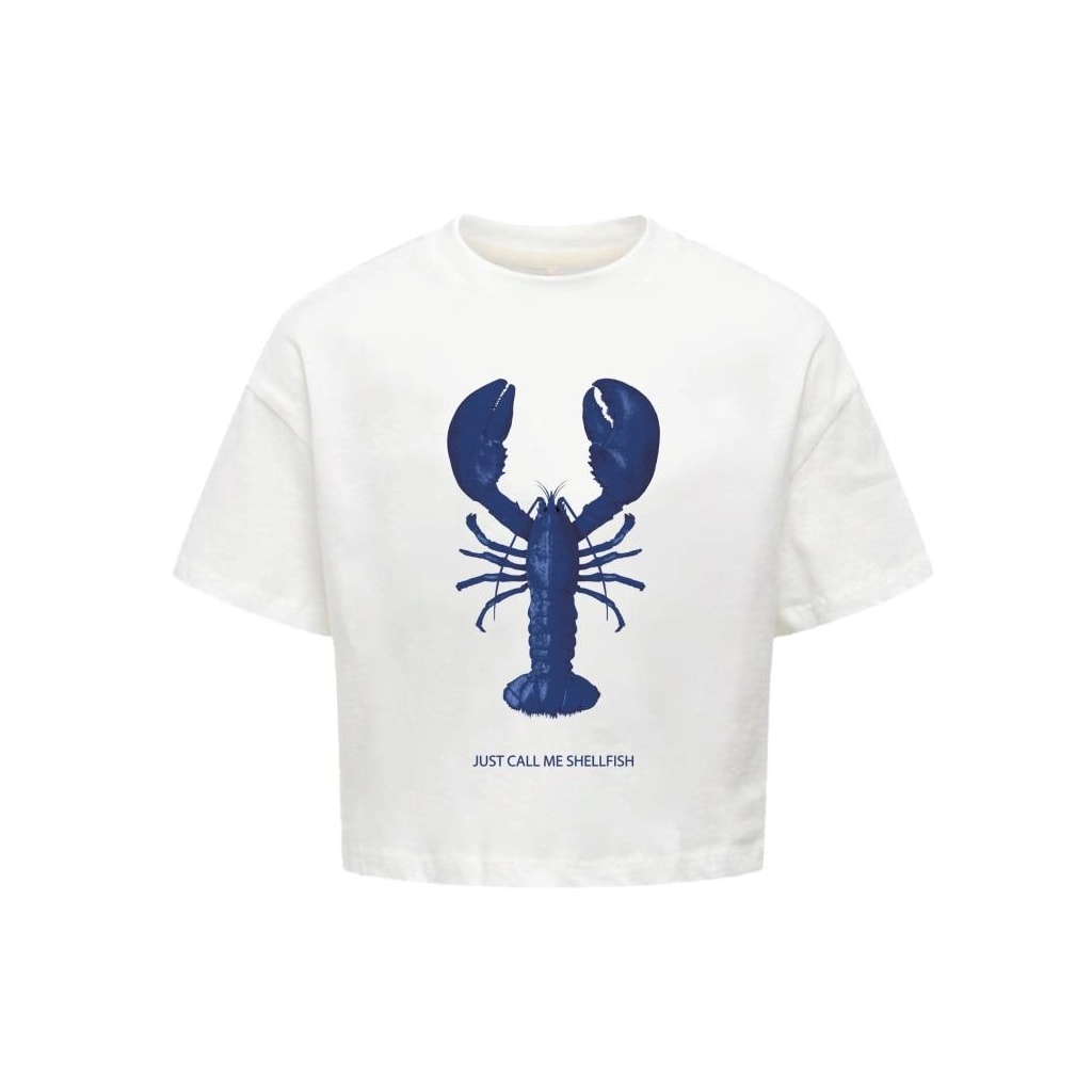 Kids ONLY zomer top S/S meisjes - print - wit - Kogkelly Kids ONLY zomer top S/S meisjes - print - wit - Kogkelly