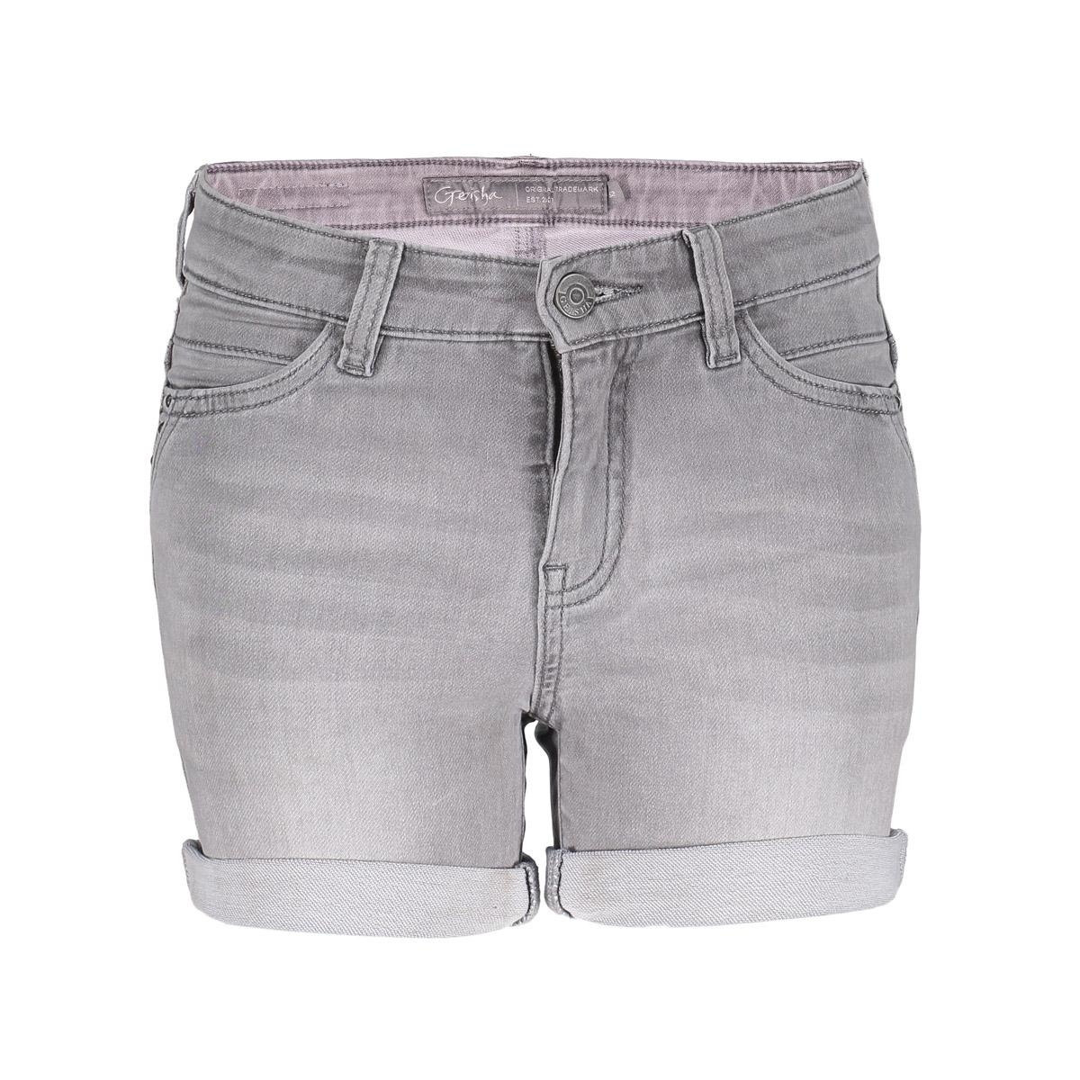 Geisha zomer short meisjes - jogg - grijs Geisha zomer short meisjes - jogg - grijs