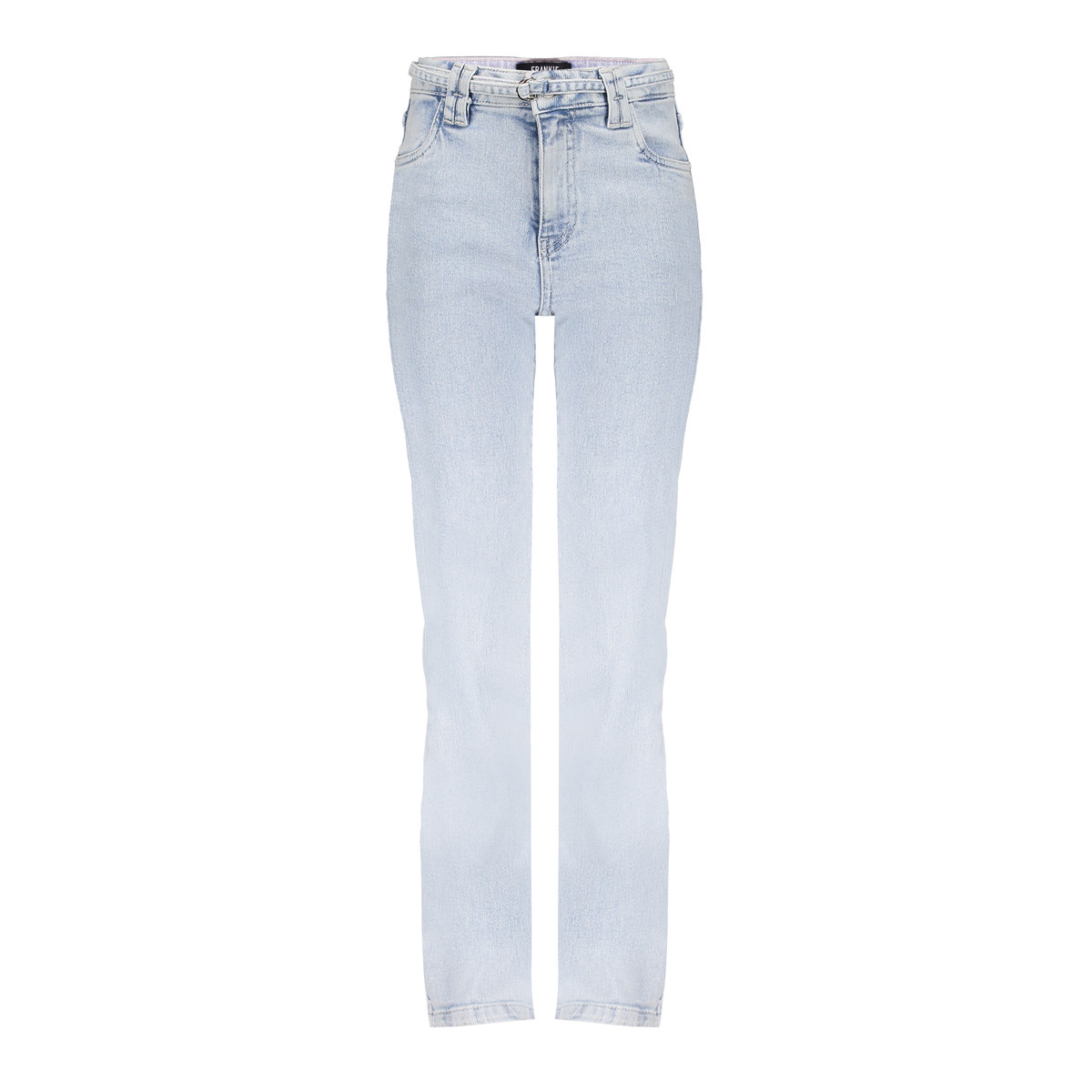 Frankie & Liberty Zomer jeans broek - bootcut oversized meisjes - blauw - Love Frankie & Liberty Zomer jeans broek - bootcut oversized meisjes - blauw - Love