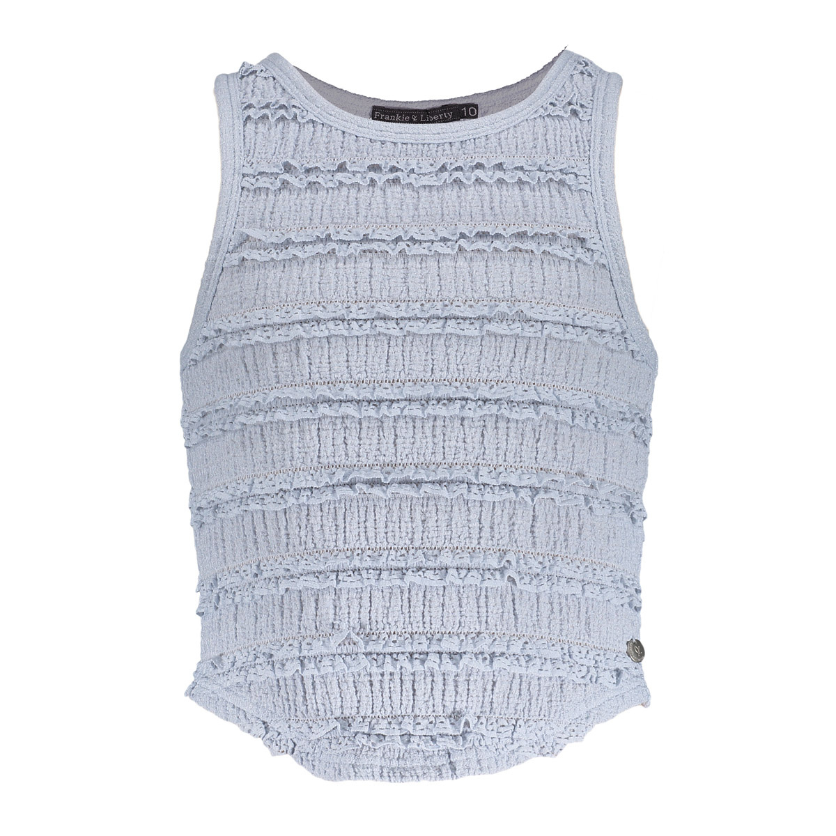 Frankie & Liberty Zomer top meisjes - blauw - Renna Frankie & Liberty Zomer top meisjes - blauw - Renna