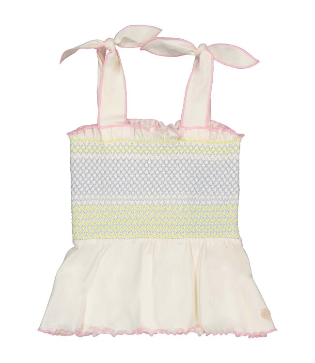 Quapi Zomer shirt meisjes - wit -  Fiora