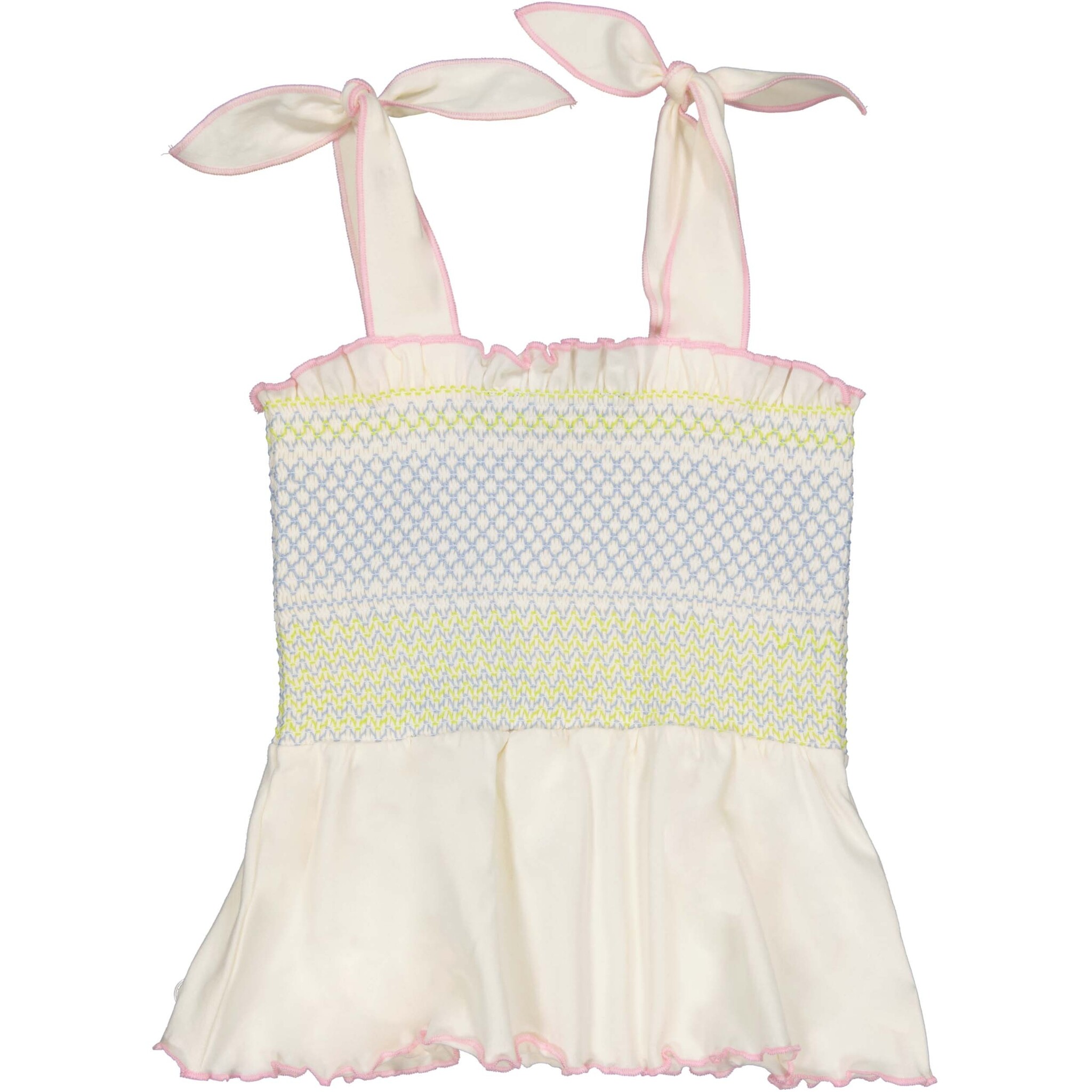 Quapi Zomer shirt meisjes - wit - Fiora afbeelding