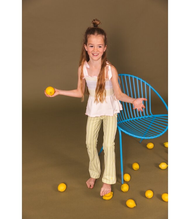 Quapi Zomer shirt meisjes - wit -  Fiora