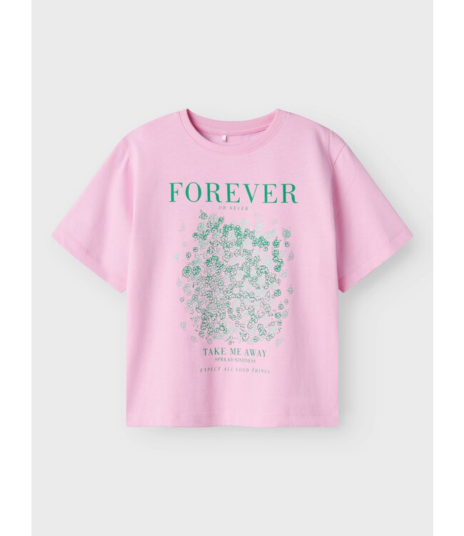 Name it zomer top meisjes - roze - Nkfdask