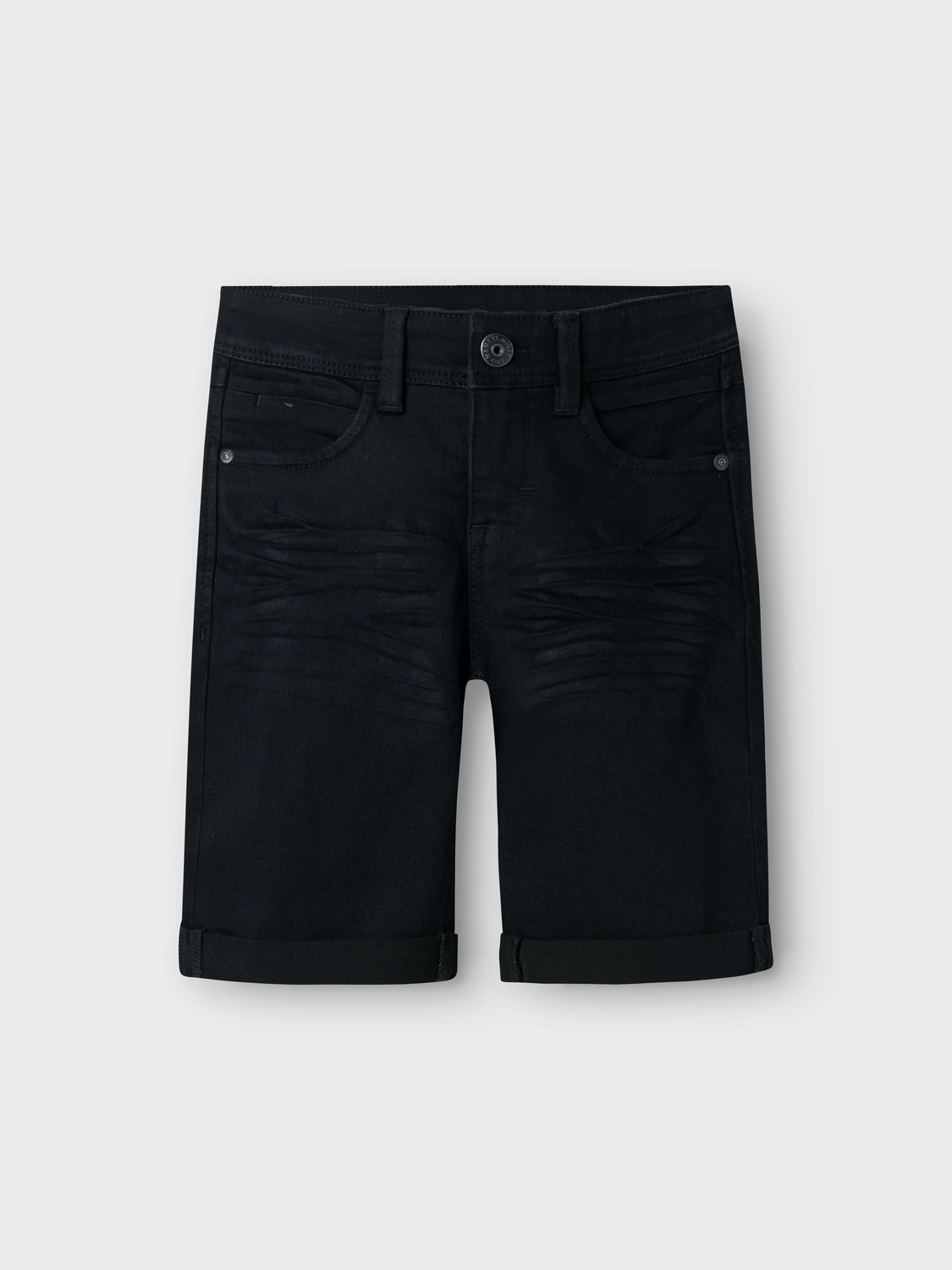 Name it zomer jeans short jongens - slim fit - zwart - Nkmsilas Name it zomer jeans short jongens - slim fit - zwart - Nkmsilas