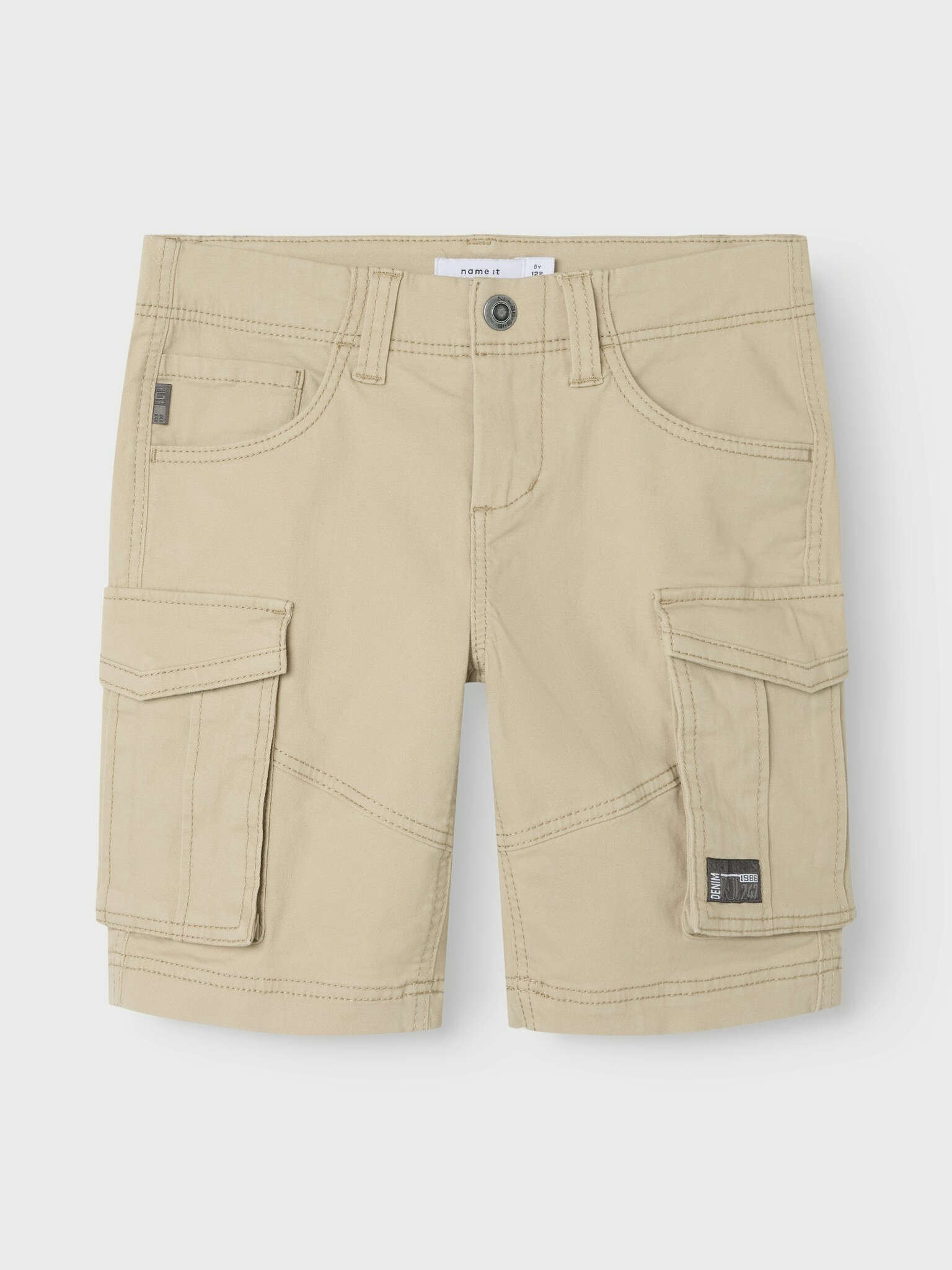 Name it zomer short jongens - cargo - taupe - Nkmryan Name it zomer short jongens - cargo - taupe - Nkmryan