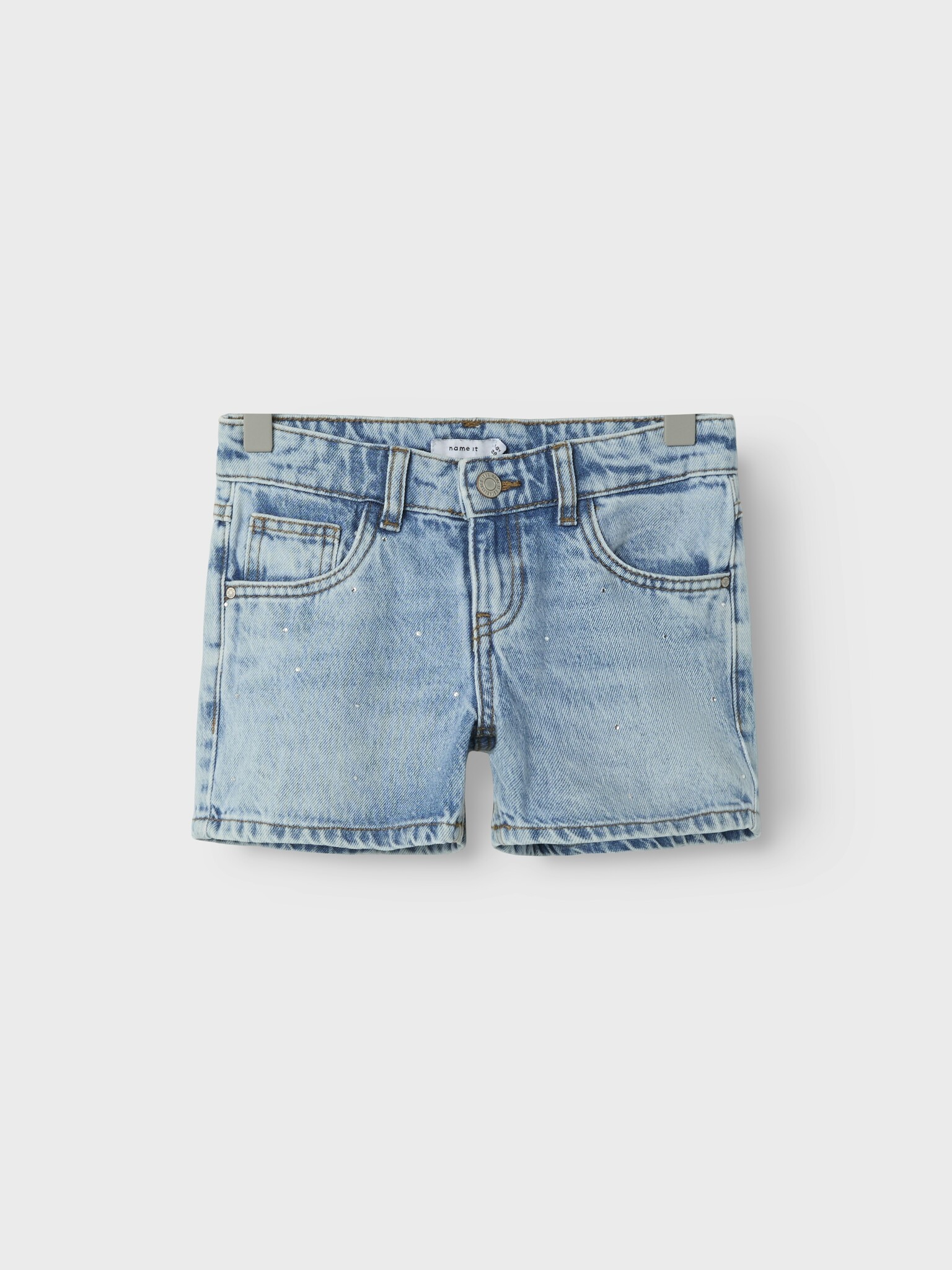Name it zomer jeans short meisjes - medium blauw denim - Nkfrose Name it zomer jeans short meisjes - medium blauw denim - Nkfrose