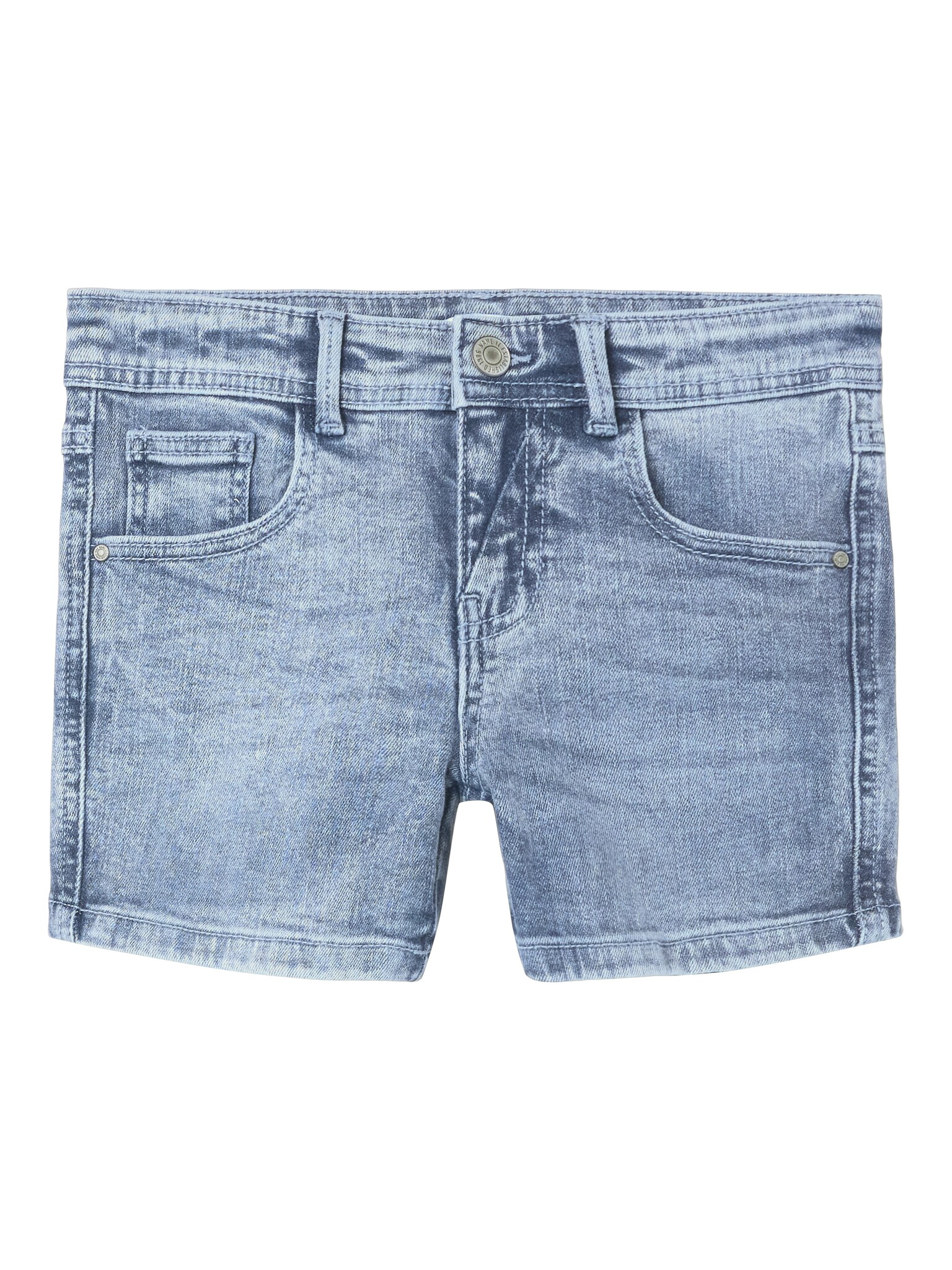 Name it zomer jeans short meisjes - licht blauw denim - Nkfsalli Name it zomer jeans short meisjes - licht blauw denim - Nkfsalli