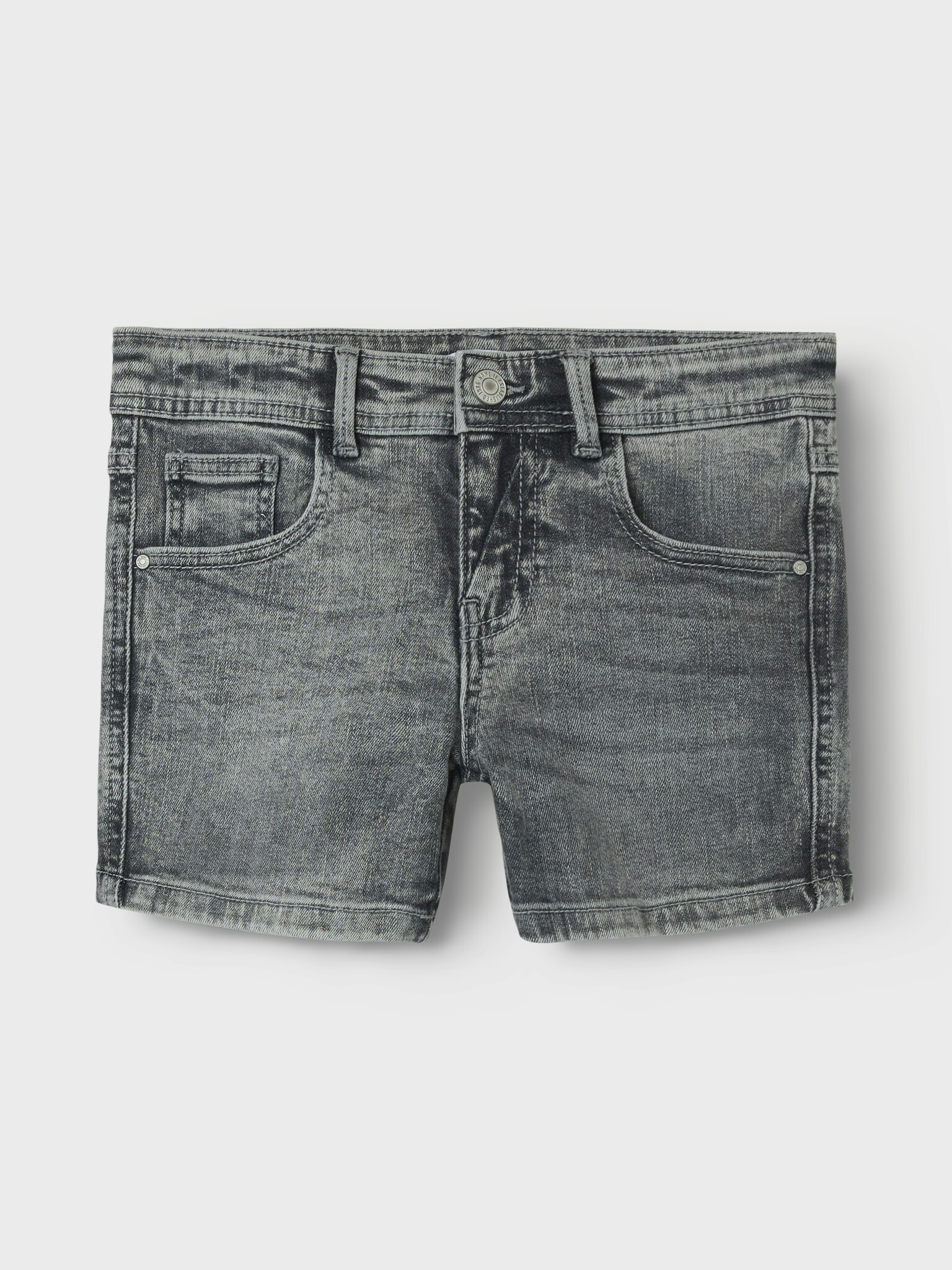 Name it zomer jeans short meisjes - licht grijs denim - Nkfsalli Name it zomer jeans short meisjes - licht grijs denim - Nkfsalli