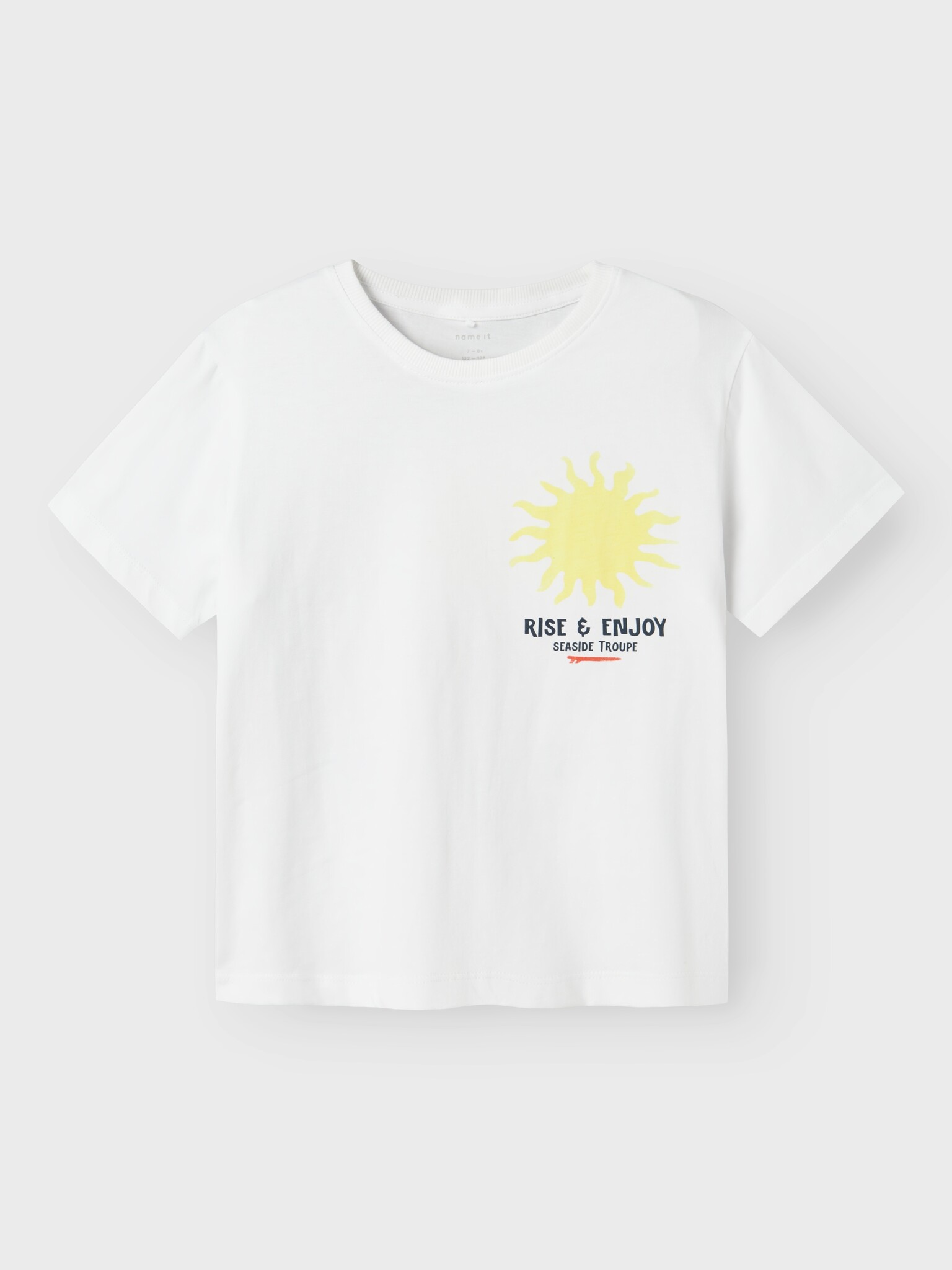 Name it zomer t-shirt jongens - wit - Nkmfome Name it zomer t-shirt jongens - wit - Nkmfome