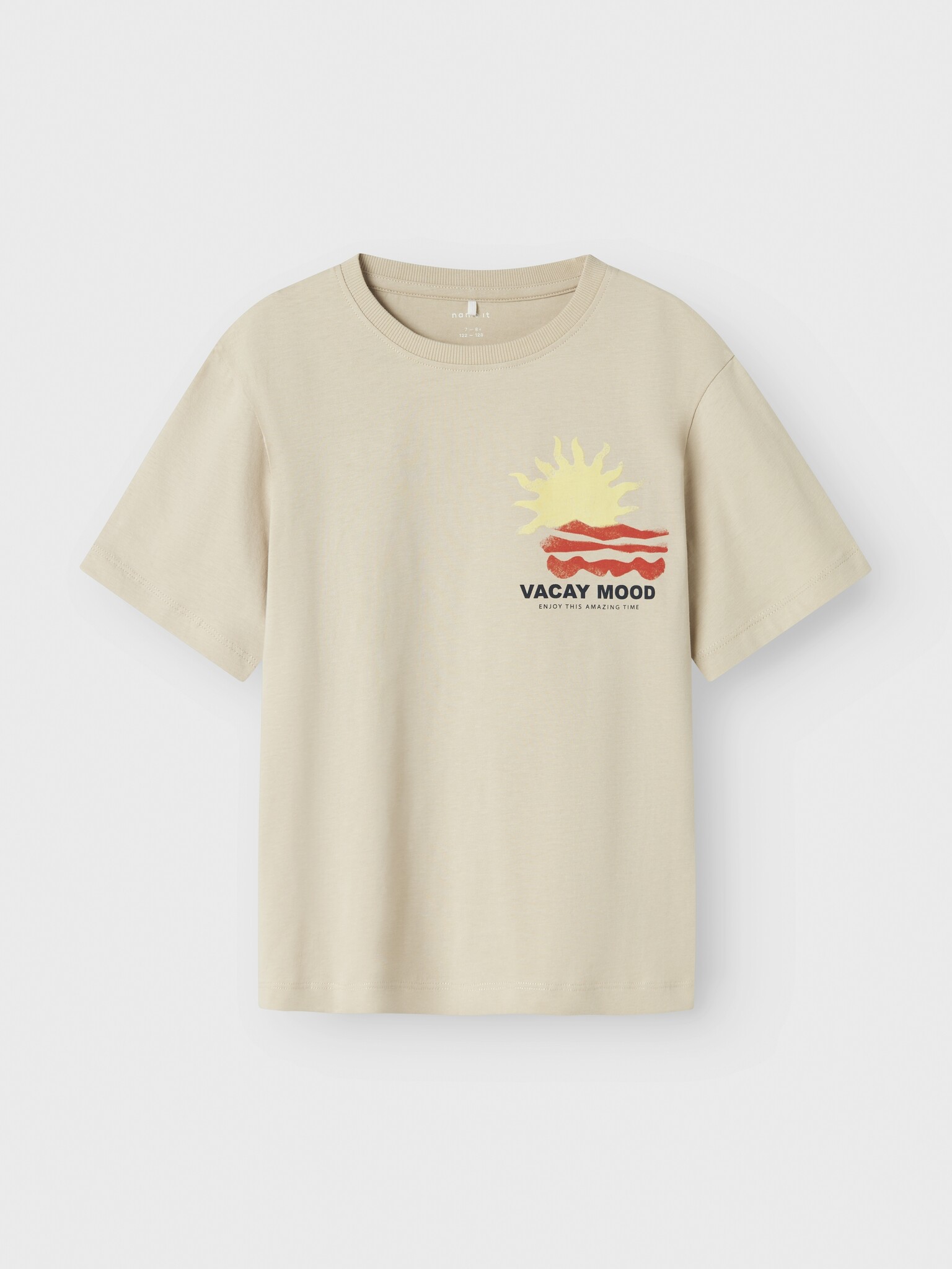 Name it zomer t-shirt jongens - taupe - Nkmfome Name it zomer t-shirt jongens - taupe - Nkmfome