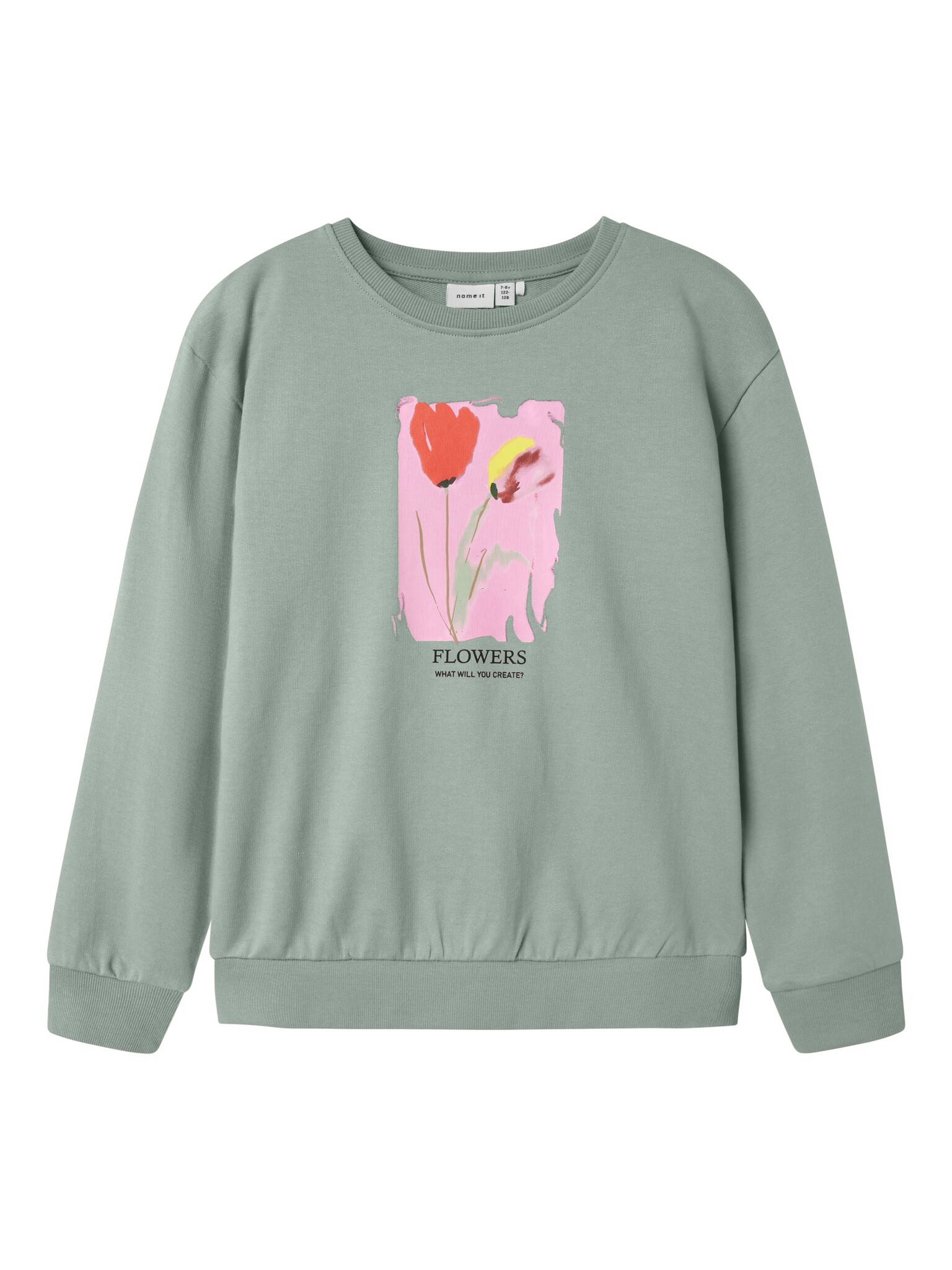 Name it zomer sweat shirt meisjes - blauw grijs - Nkffatama Name it zomer sweat shirt meisjes - blauw grijs - Nkffatama